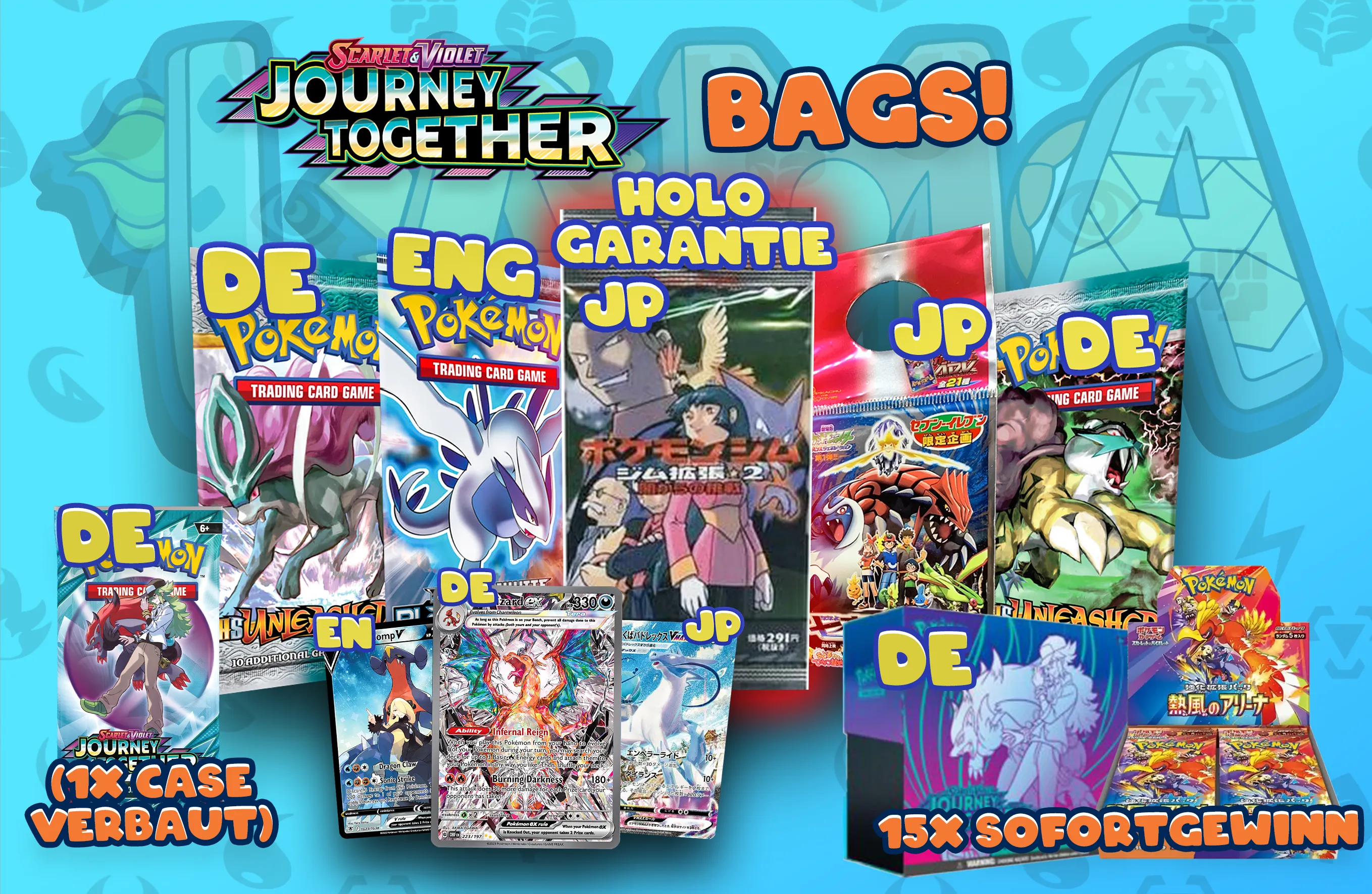 Product image for !NEW! 1x >Journey Together Bags<