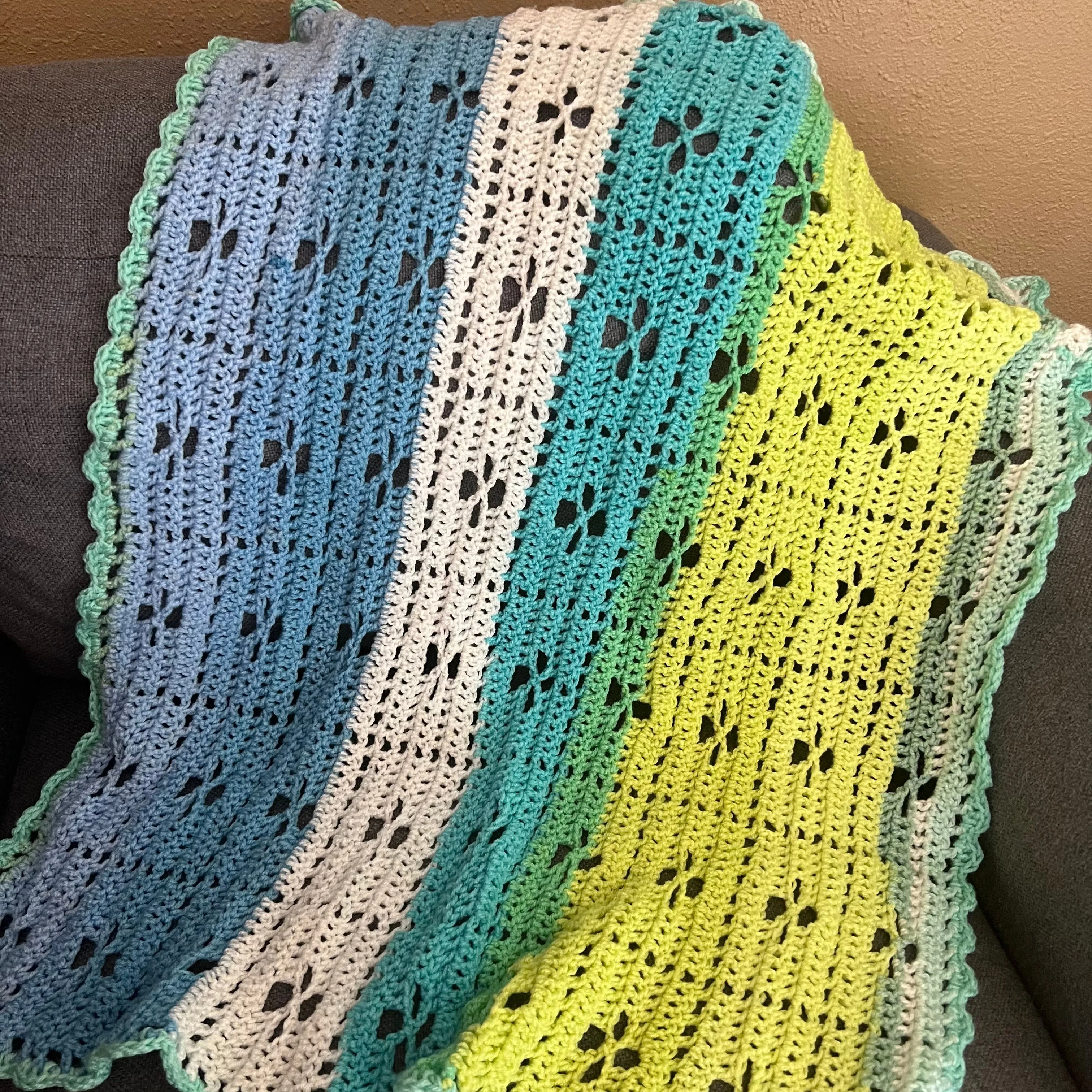 Product image for Crochet Baby Blanket or Lap Blanket