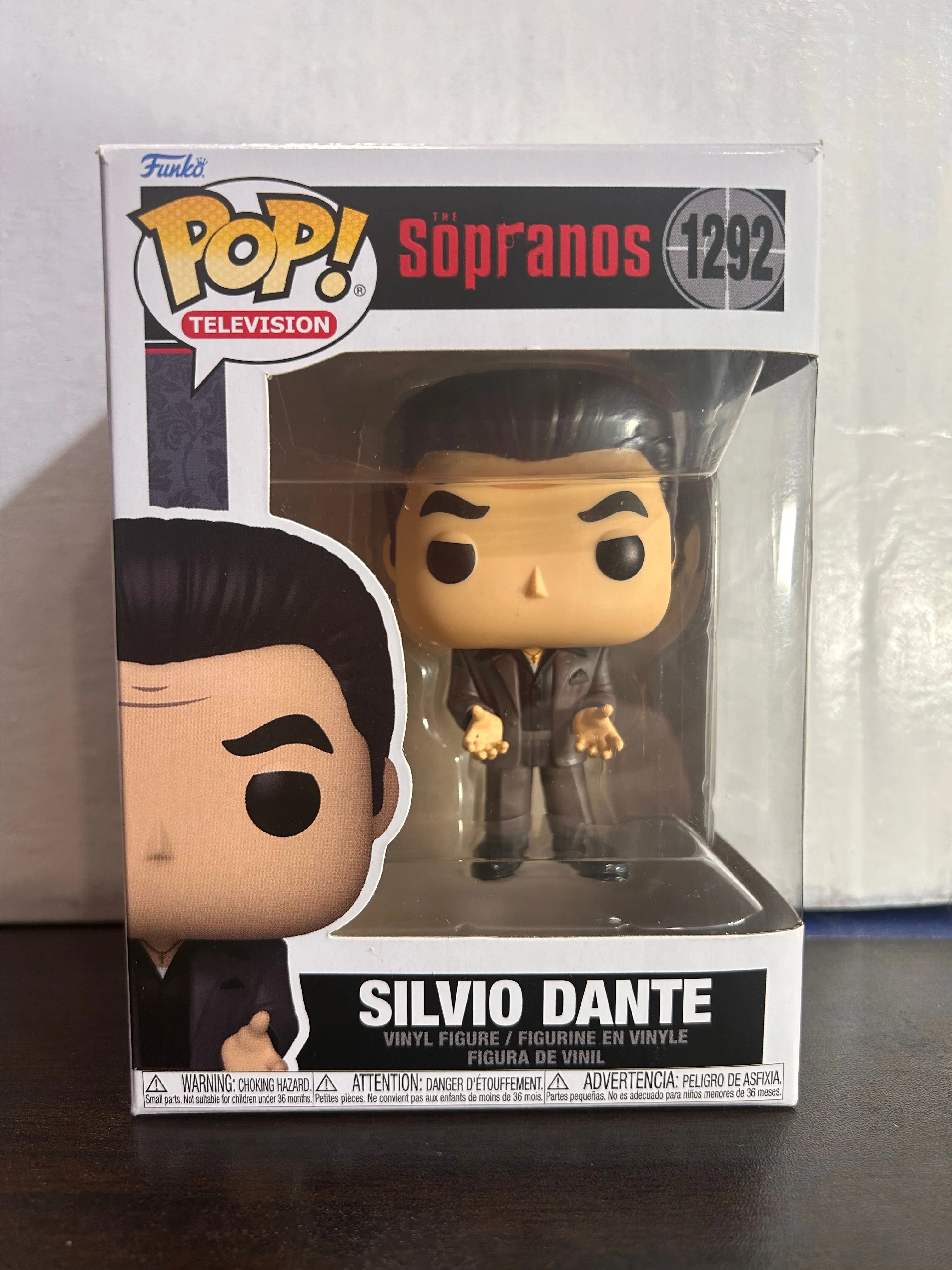 Product image for Silvio Dante The Sopranos Television Funko Pop 1292 With Protector