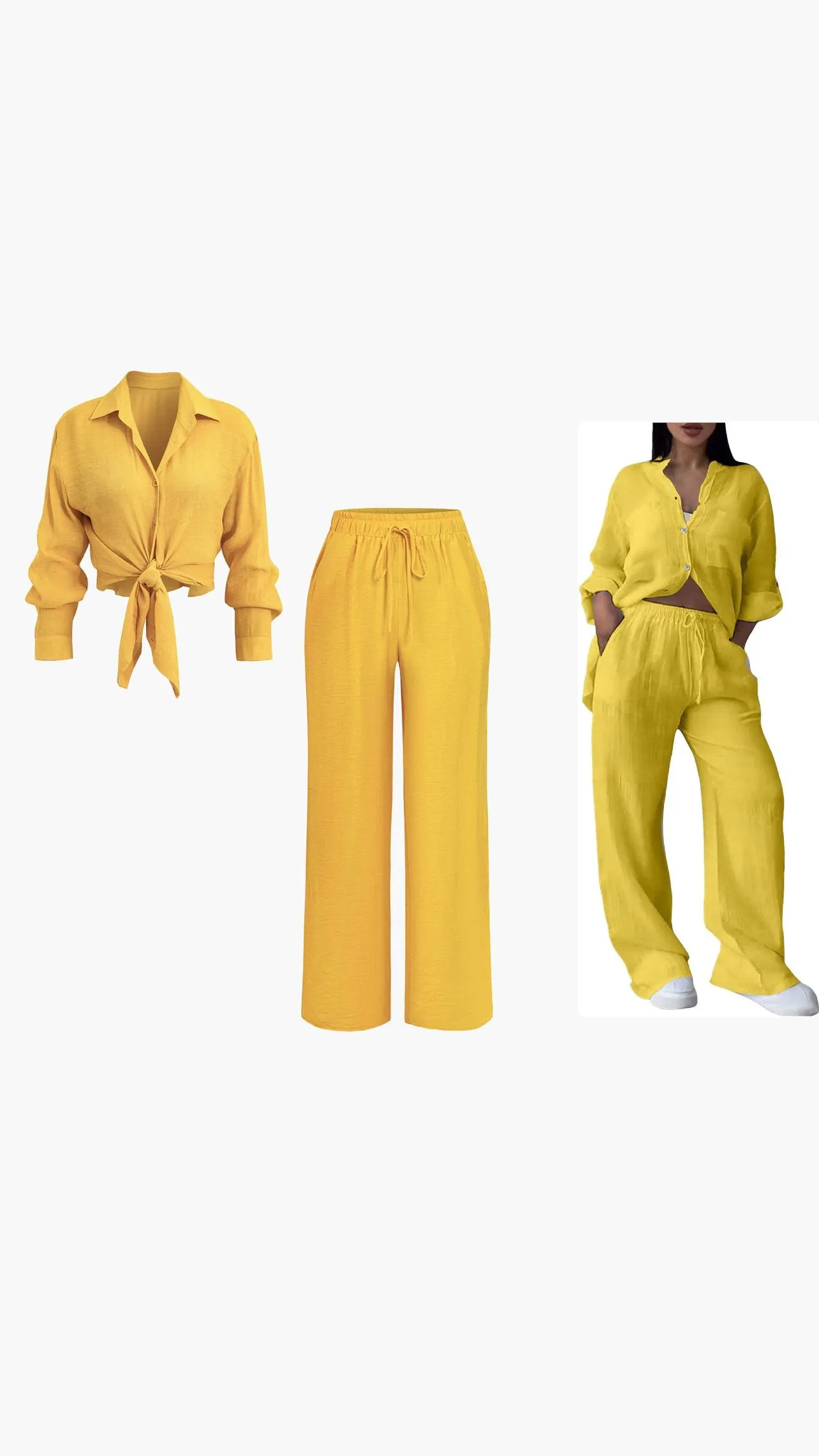 Product image for 8. NWT Micas Set Pants & Top XL Bust 44" Retail $70