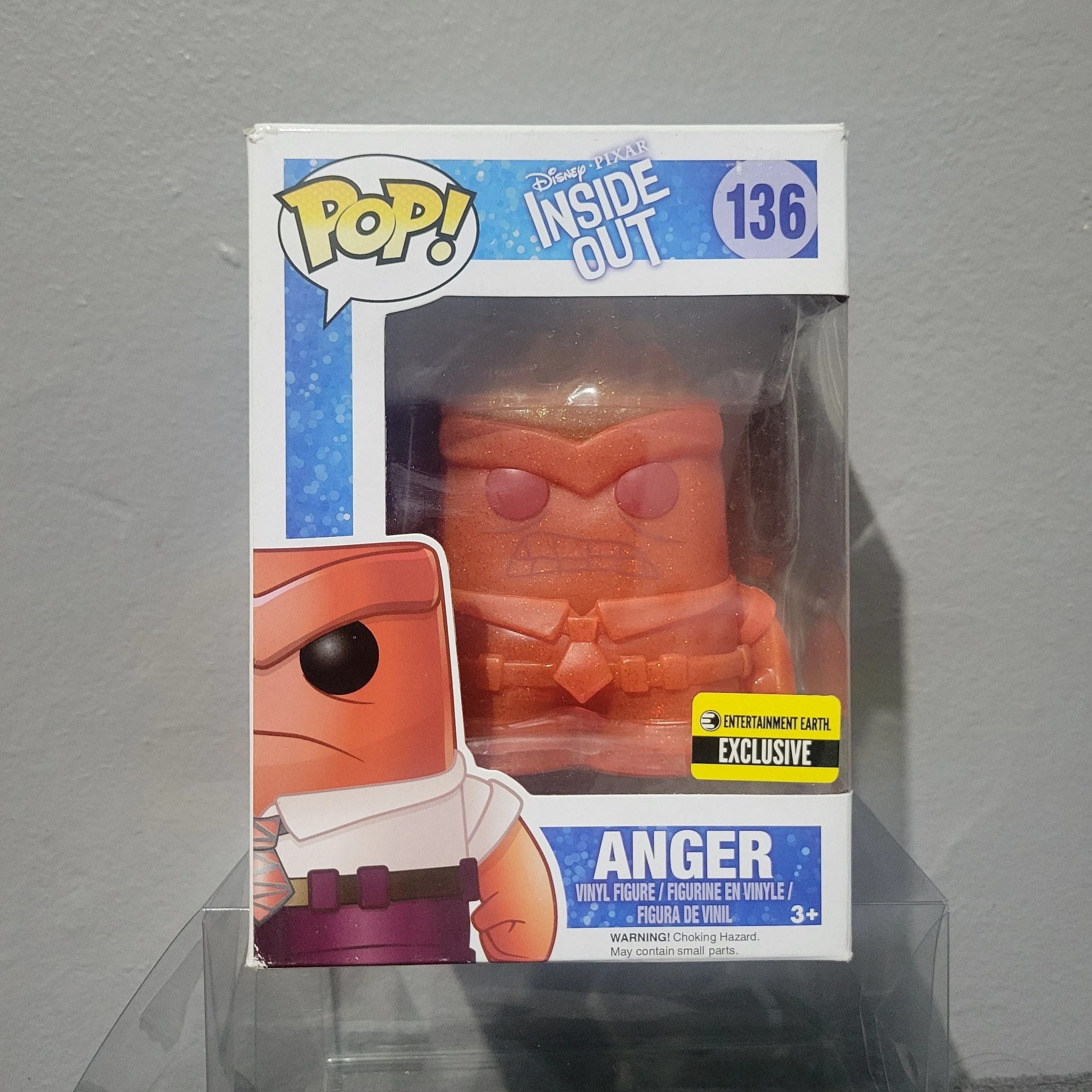 Product image for Anger Funko Pop #136 - Entertainment Earth Exclusive