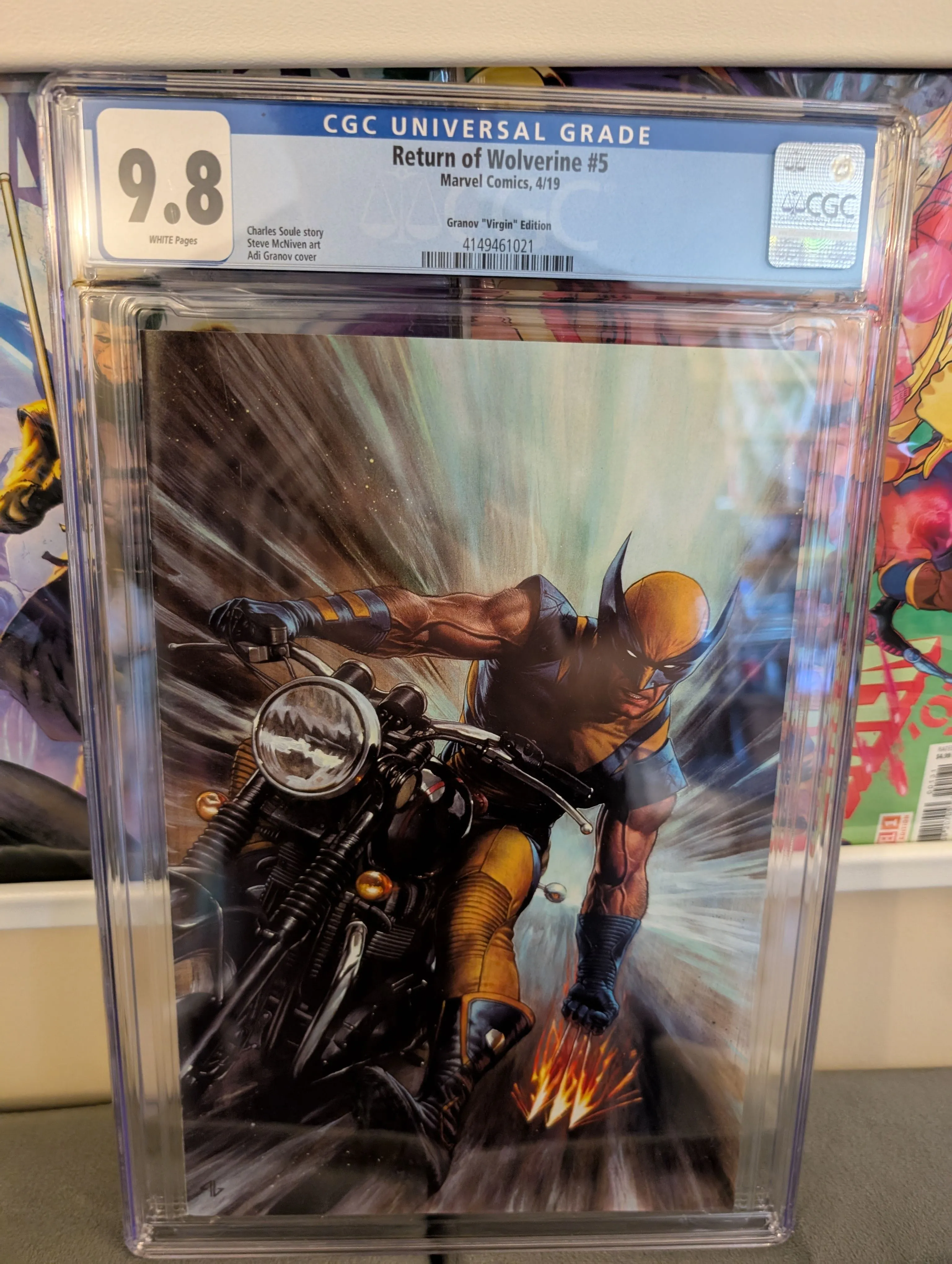 Product image for Return of Wolverine #5 Granov "Virgin" Variant CGC 9.8!