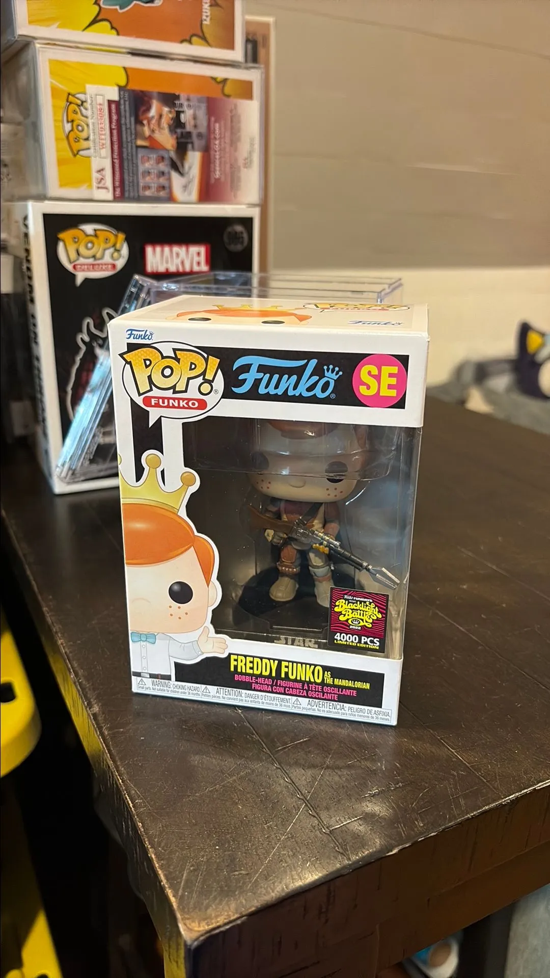 Product image for Freddy Funko as The Mandalorian LE 4000pc