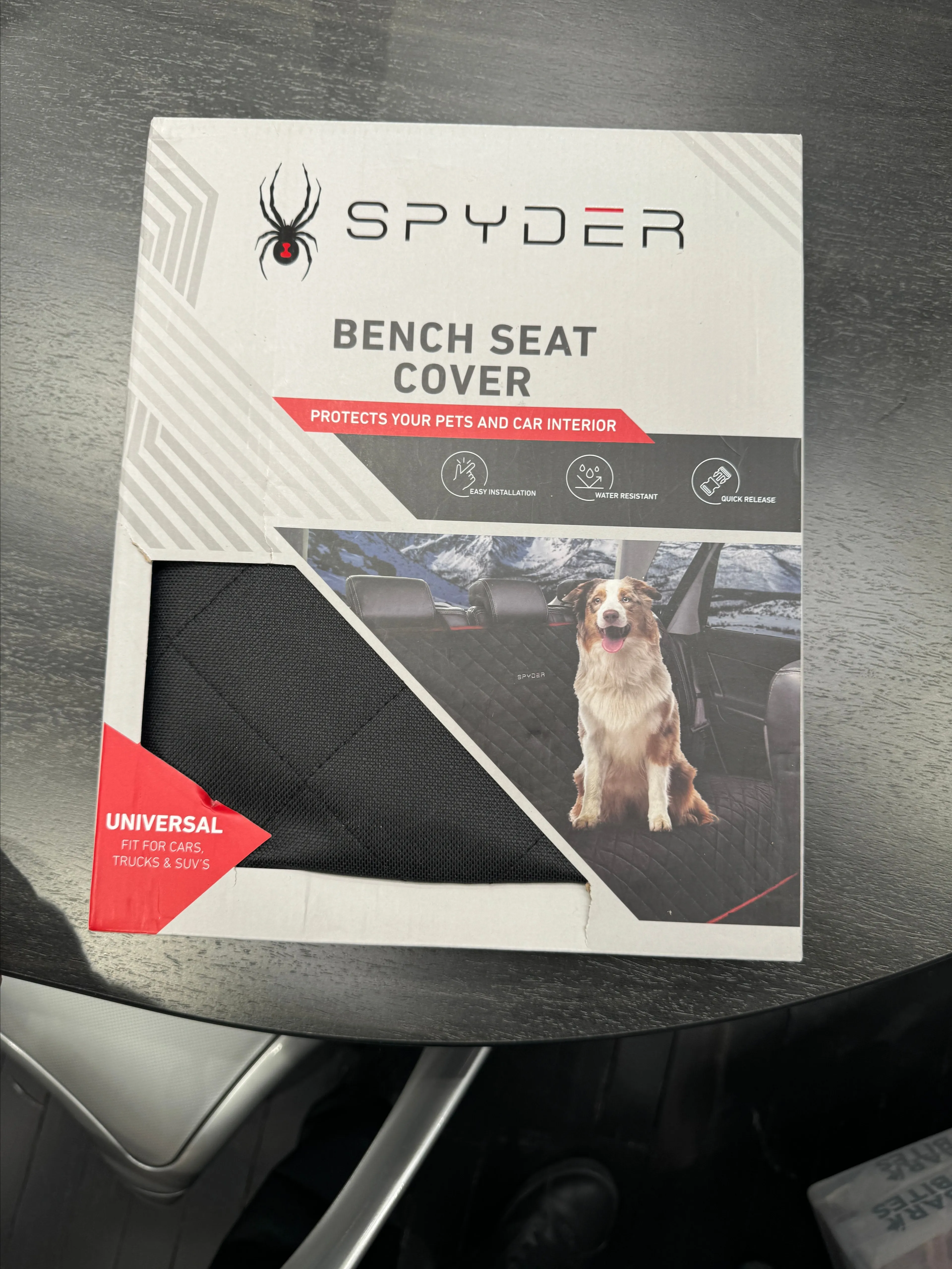 Product image for Spyder Car Pet Bench Seat Cover