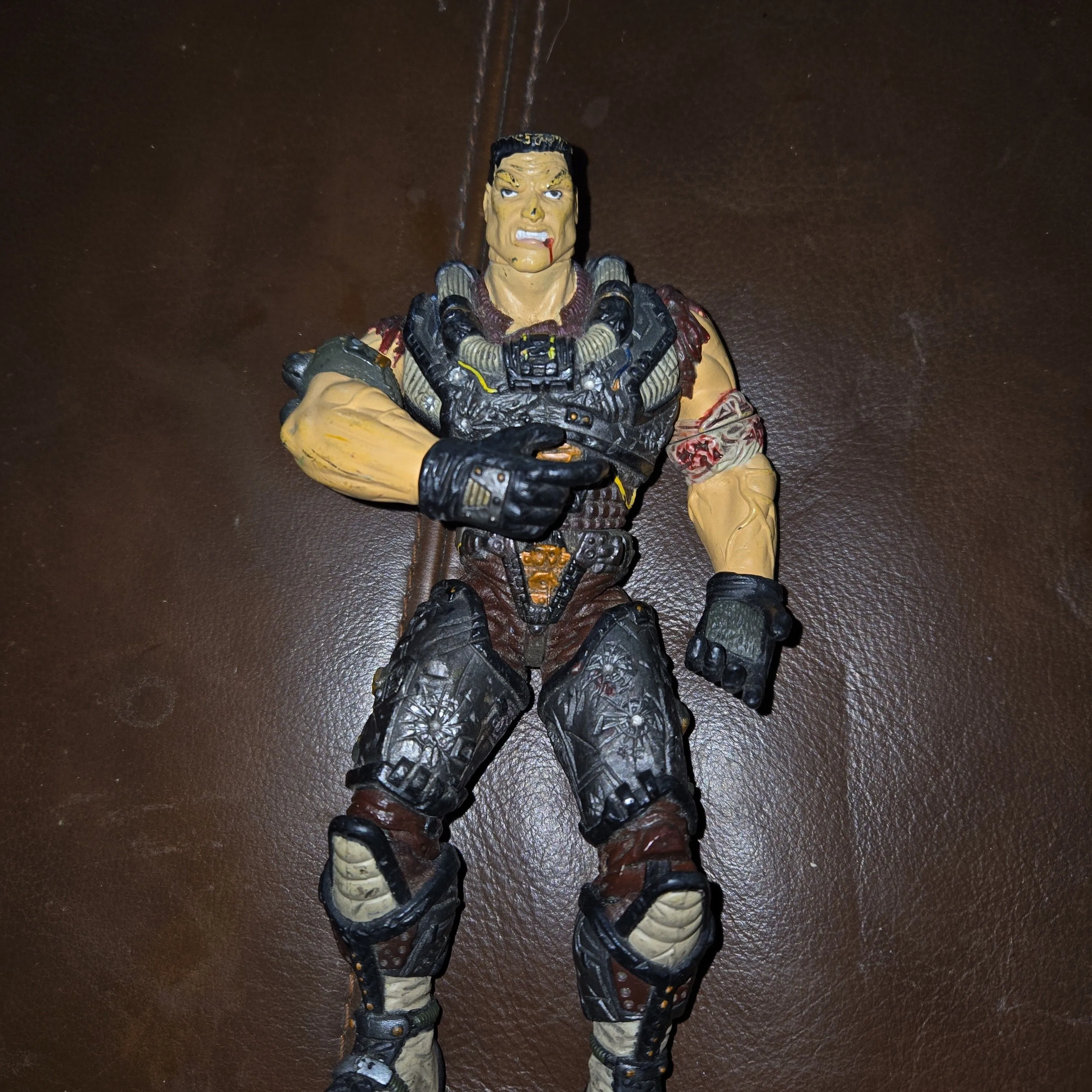 Product image for Quake 2 1997 Resaurus brand Jungle Marine 6 .5 inch Action Figure 