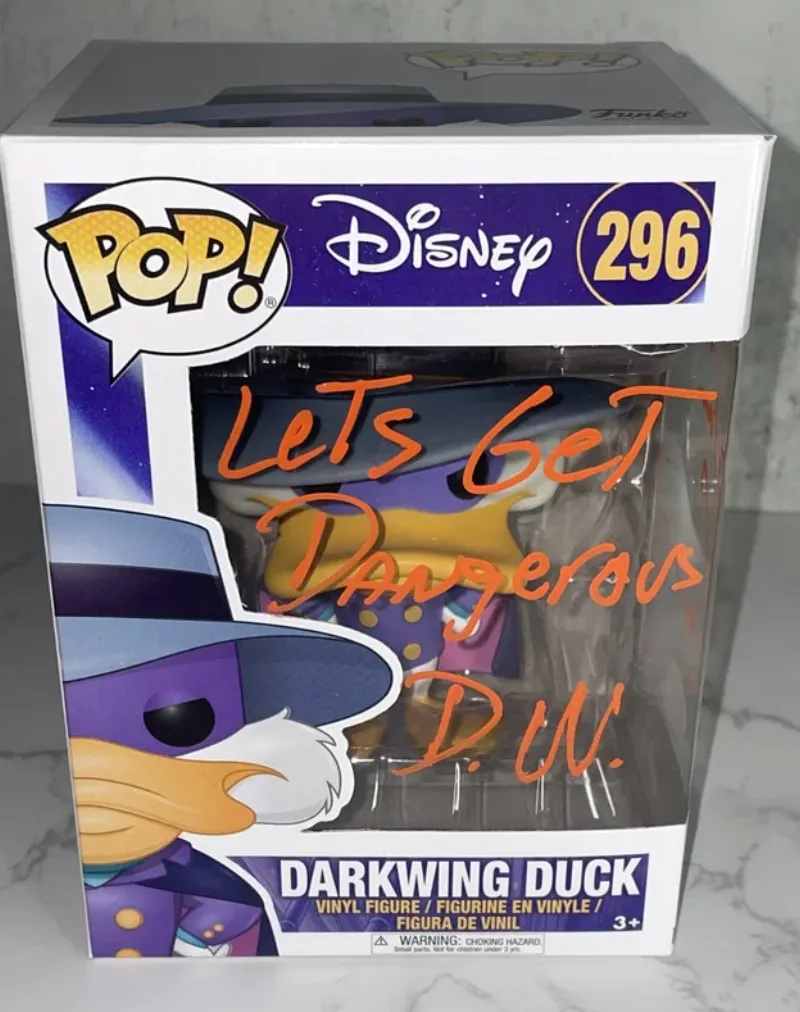 Product image for Funko: Darkwing Duck Signed by Jim Cummings