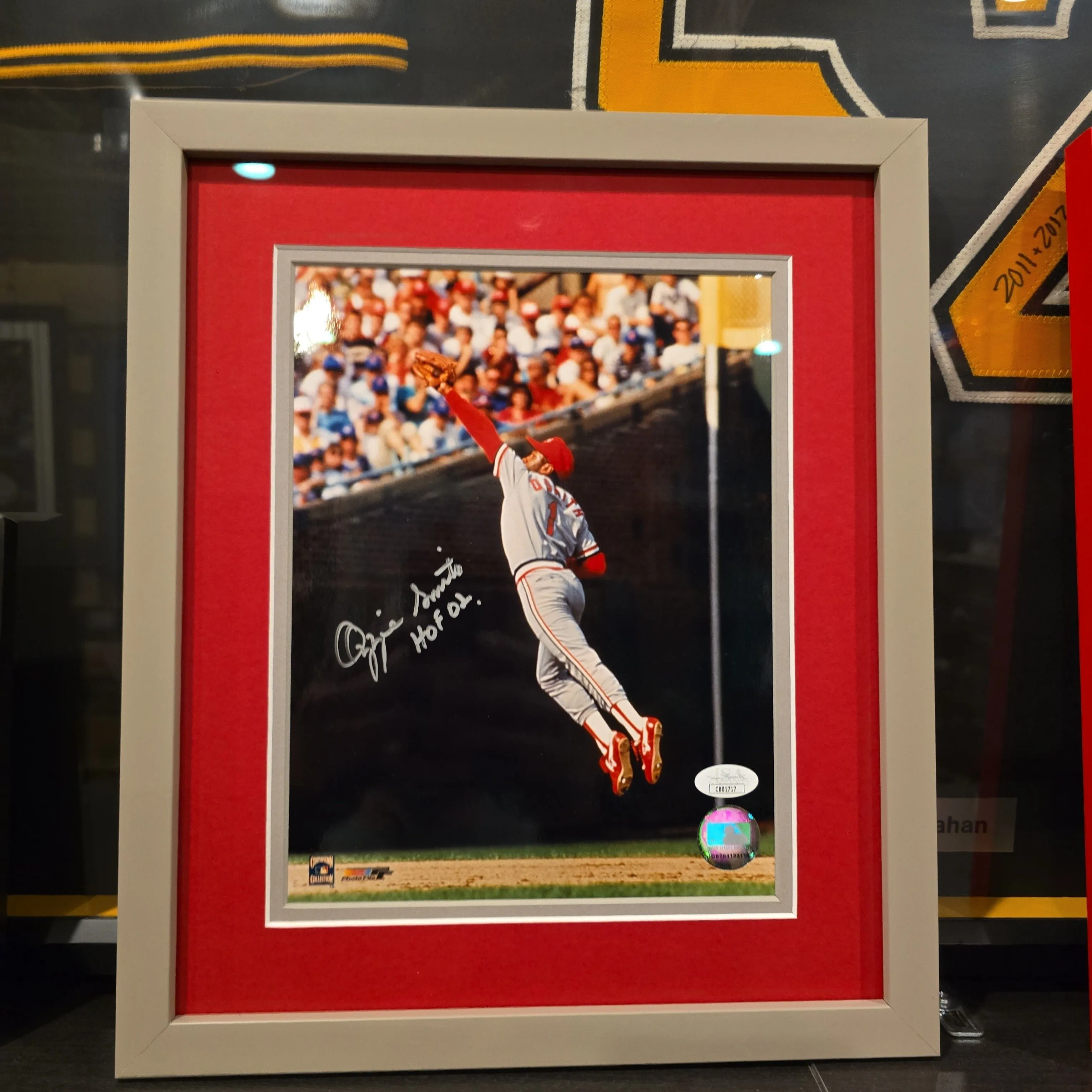 Product image for Ozzie Smith framed photo