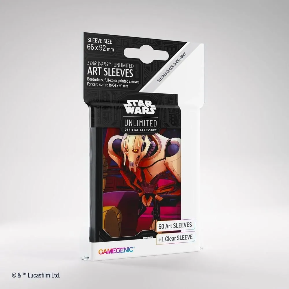 Product image for 32Q. 1x Star Wars: Unlimited Art Sleeves - General Grievous