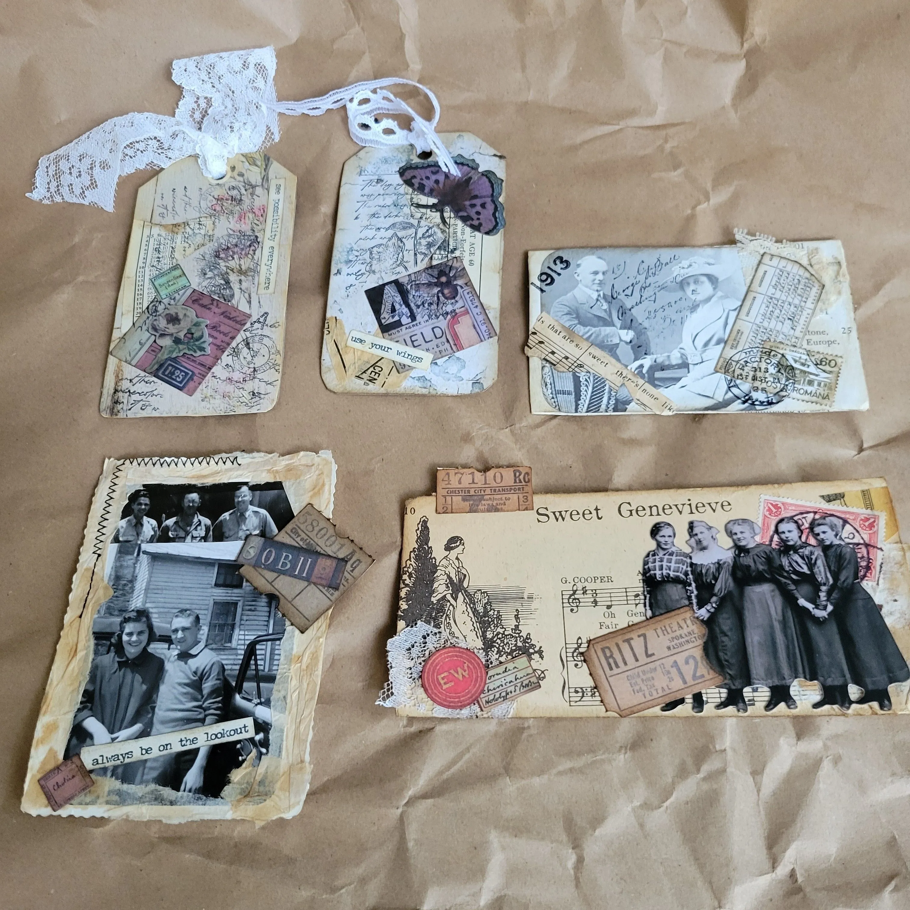 Product image for #004 tags and cards