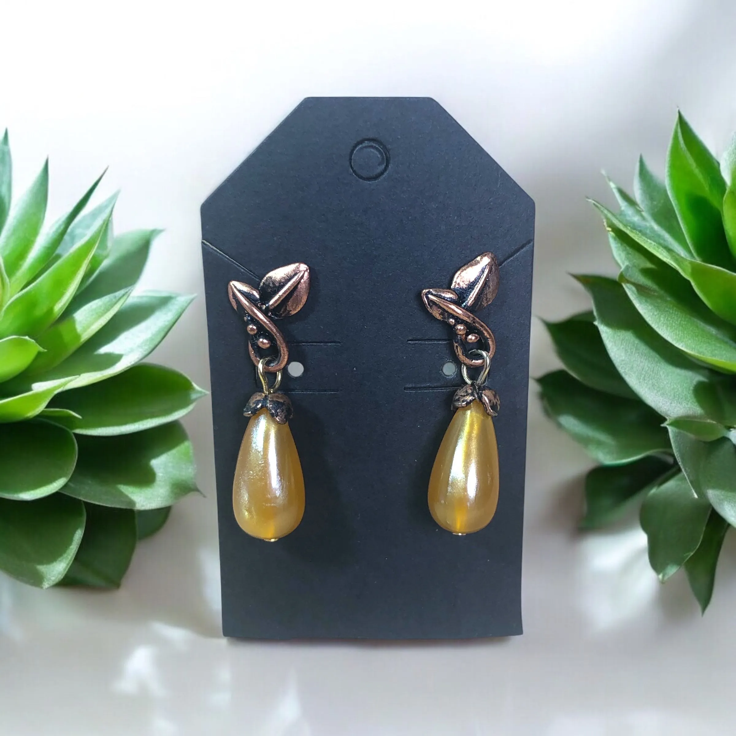 Product image for Leaf Drop Dangle Earrings