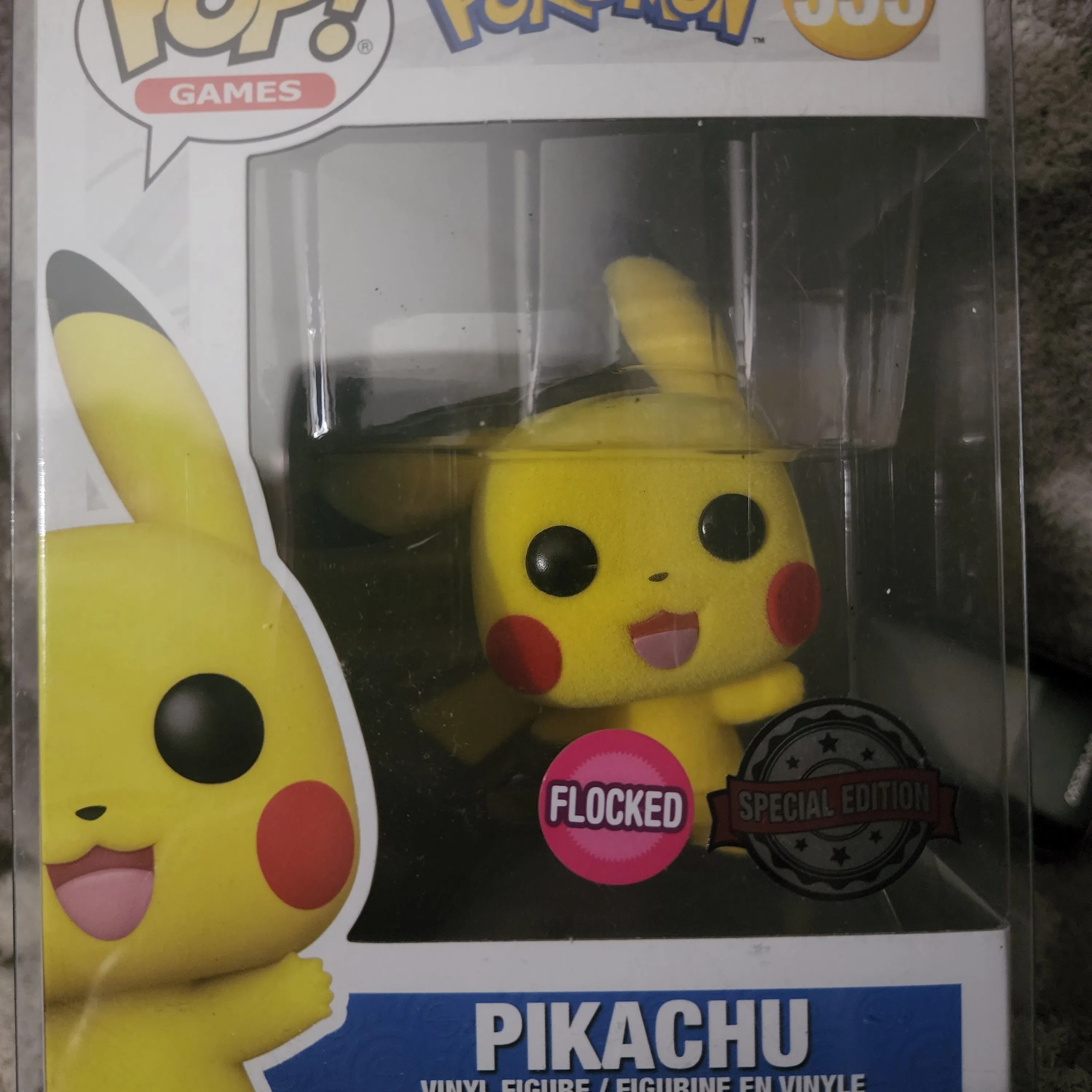 Product image for #553 Flocked Pikachu