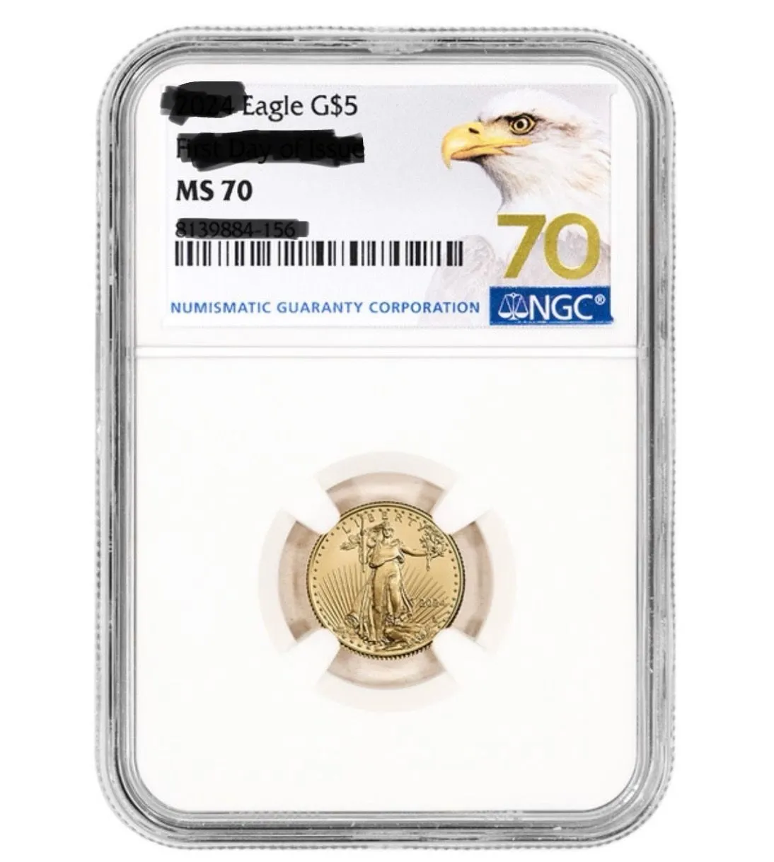 Product image for Graded 1/10oz Gold - Dealer's Choice