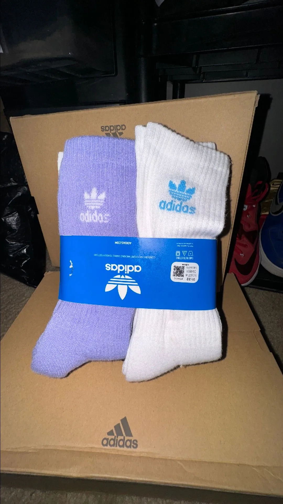 Product image for 6 pack of Adidas Socks