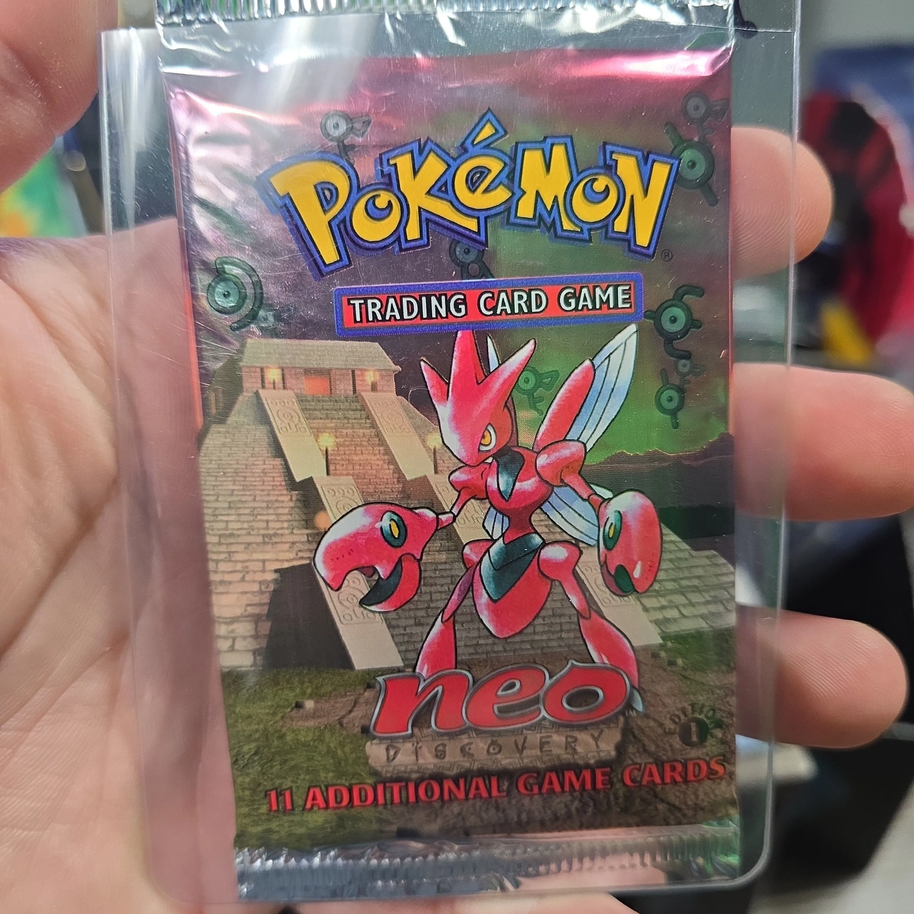 pokemon neo discovery booster box Pokemon TCG: Neo Discovery Unlimited Blister Pack Sealed (Xatu) – TBC Games