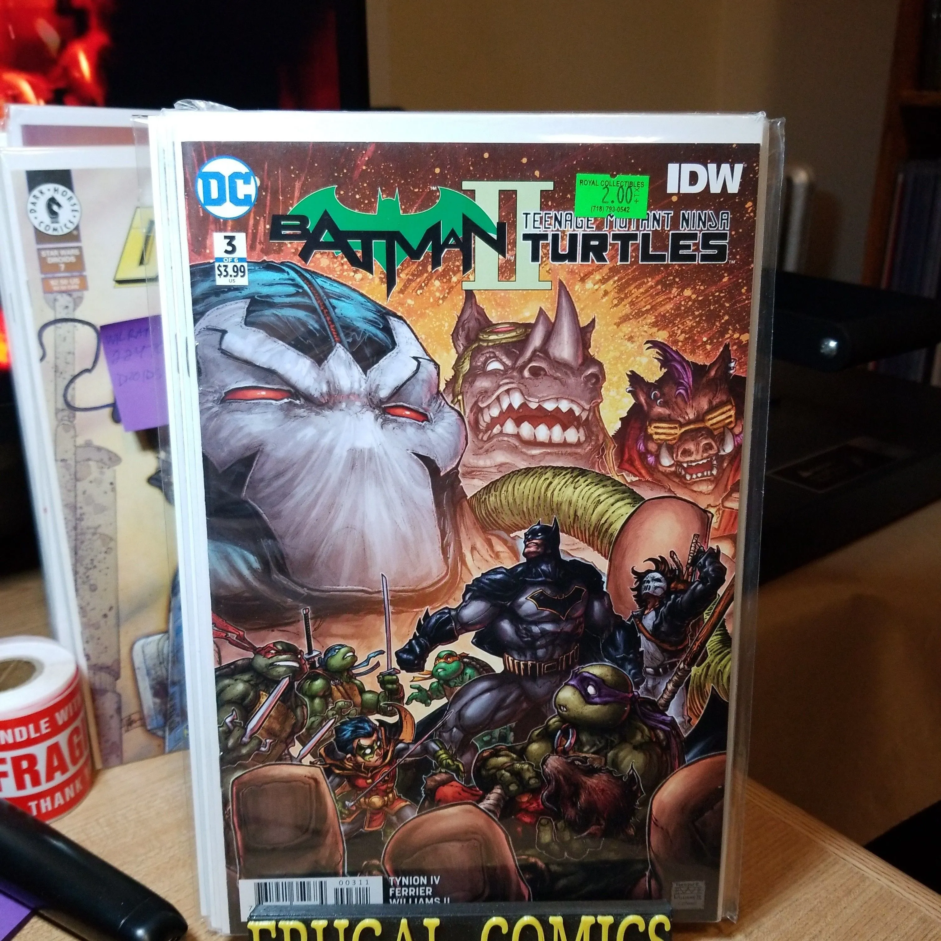 Product image for Batman Teenage mutant ninja turtles 2 #3