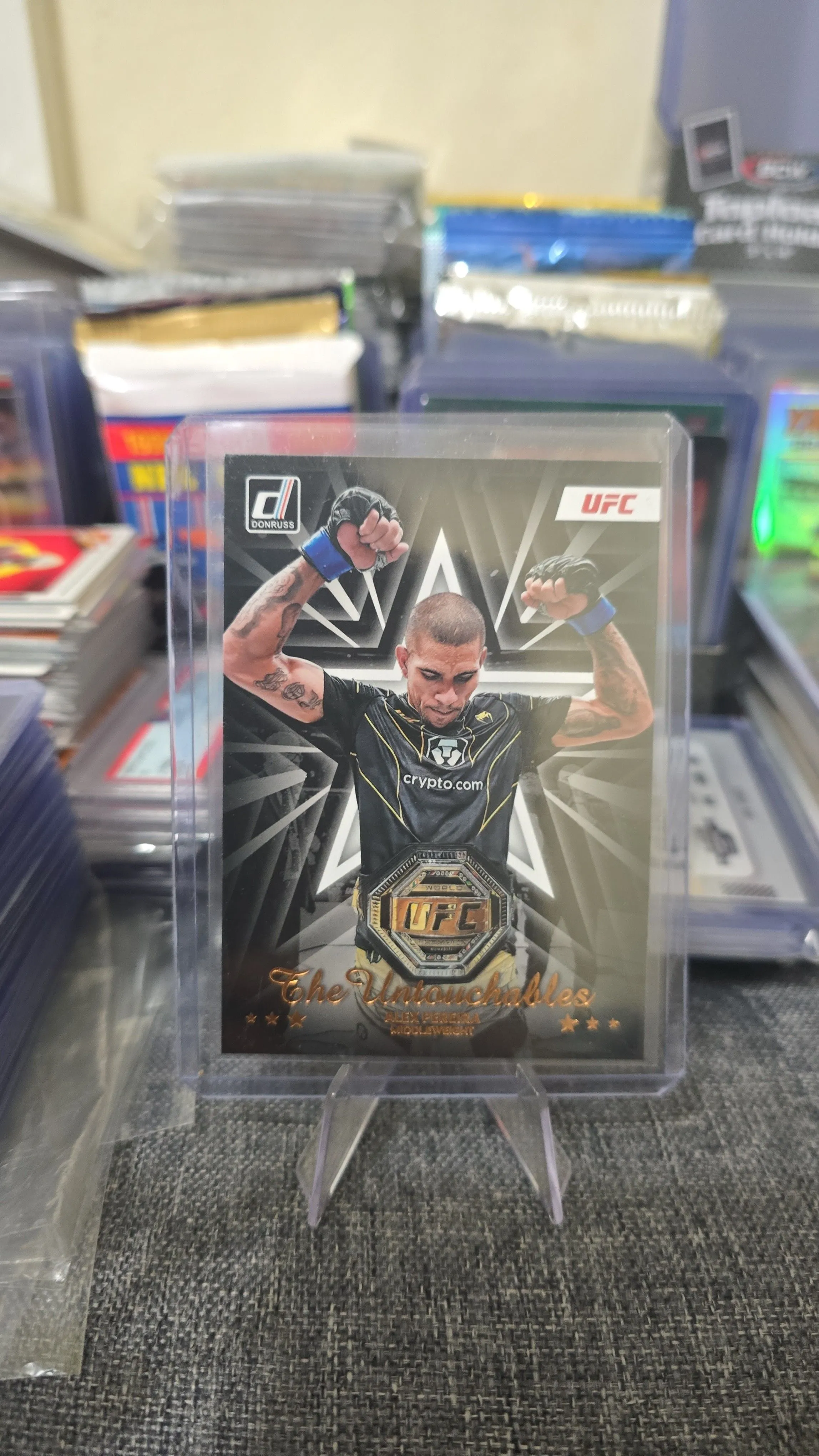 Product image for 2023 Donruss UFC The Untouchables #15 Alex Pereira RC Rookie