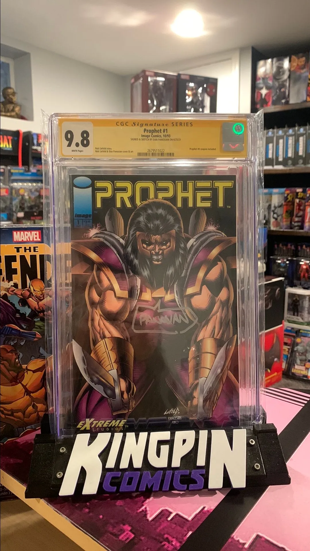 Product image for Prophet #1 SS/Sketch CGC 9.8 - Dan Panosian
