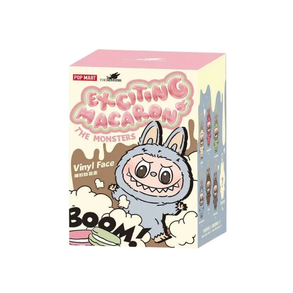 Product image for The Monsters Labubu Exciting Macarons Vinyl Plush blind box