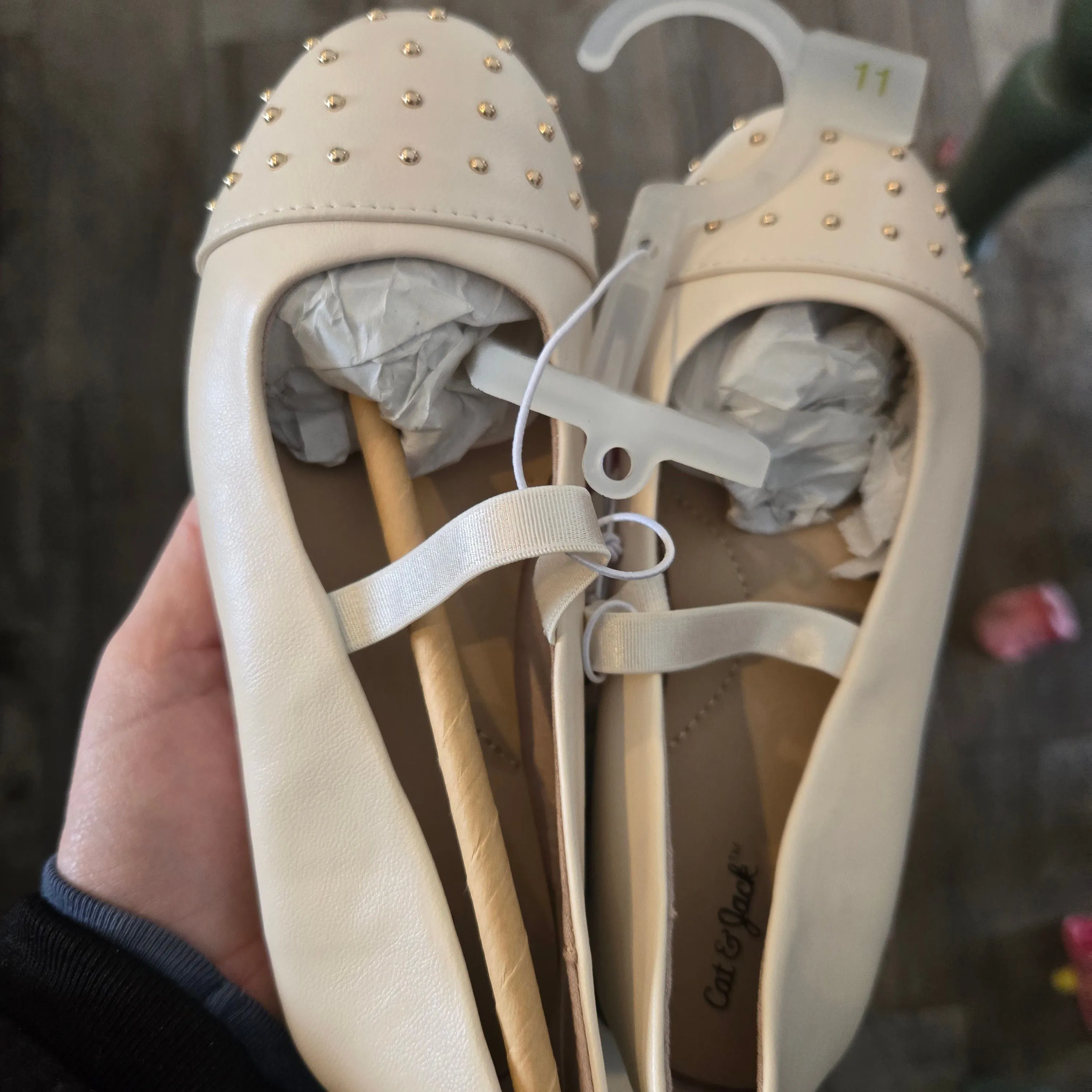 Product image for Cat & Jack Girls Flats NWT 