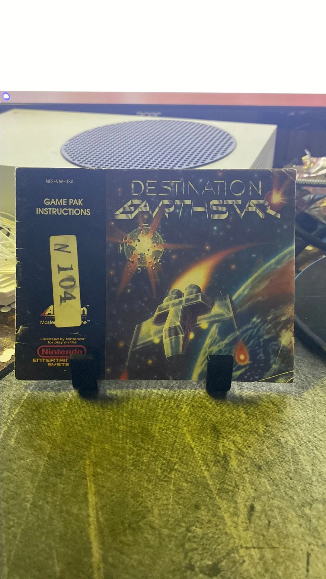 Product image for Destination Earthstar MANUAL ONLY NES