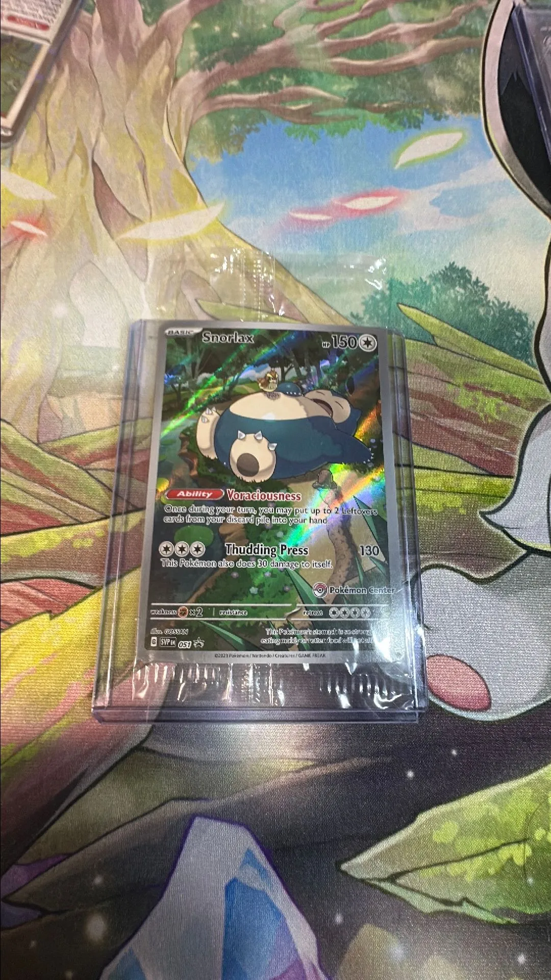Product image for Snorlax pokemon center promo