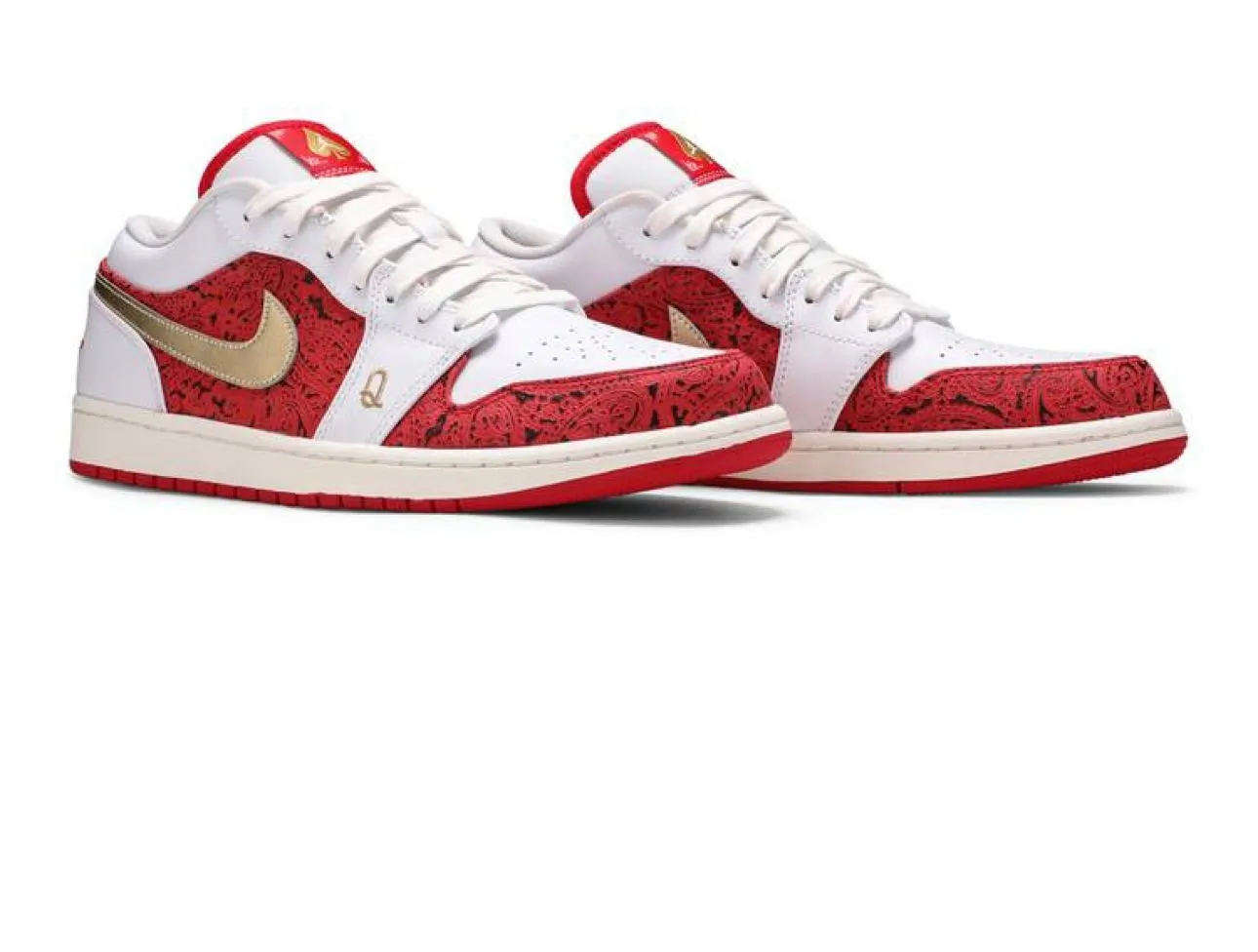 Product image for Jordan 1 Low SE Spades Size 13 DS OG ALL