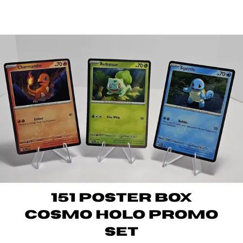 Product image for 1a) 151 Poster Box Cosmo Holo Promo Set