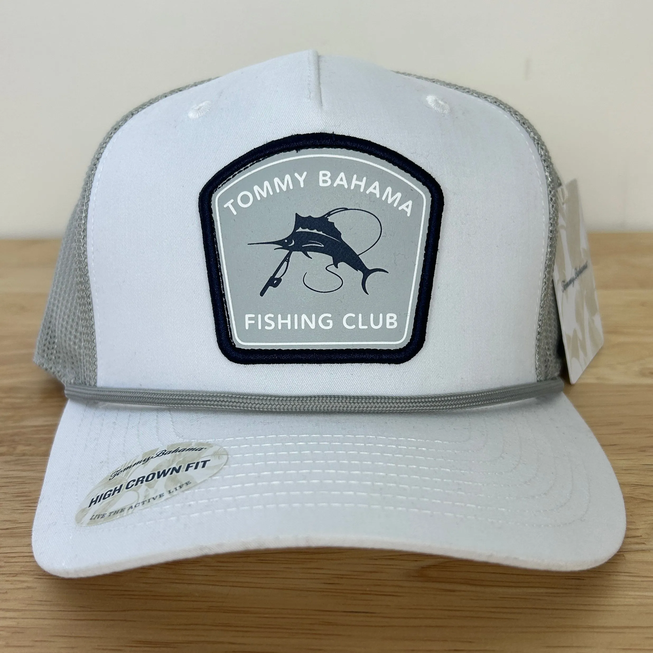Product image for NEW Tommy Bahama FISHING CLUB Trucker Hat Mesh Snapback Adjustable (58)