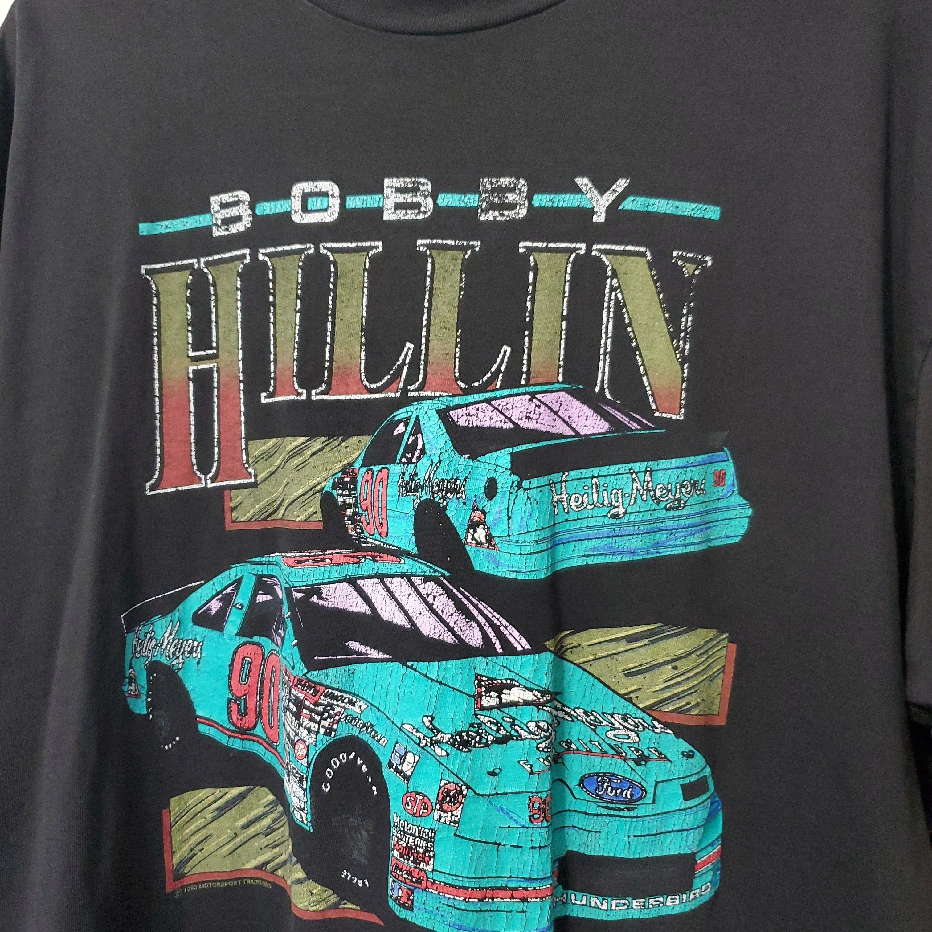 Product image for 1993 Bobby Hillin Nascar tee