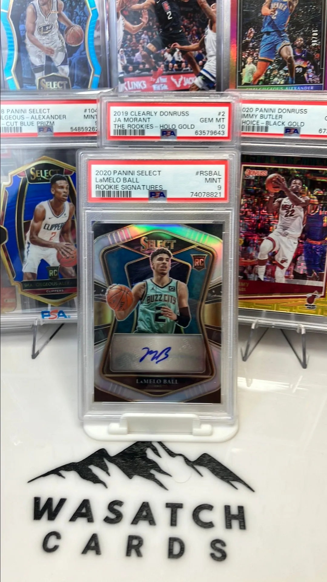 Product image for 2020 select rookie signatures Lamelo Ball /249