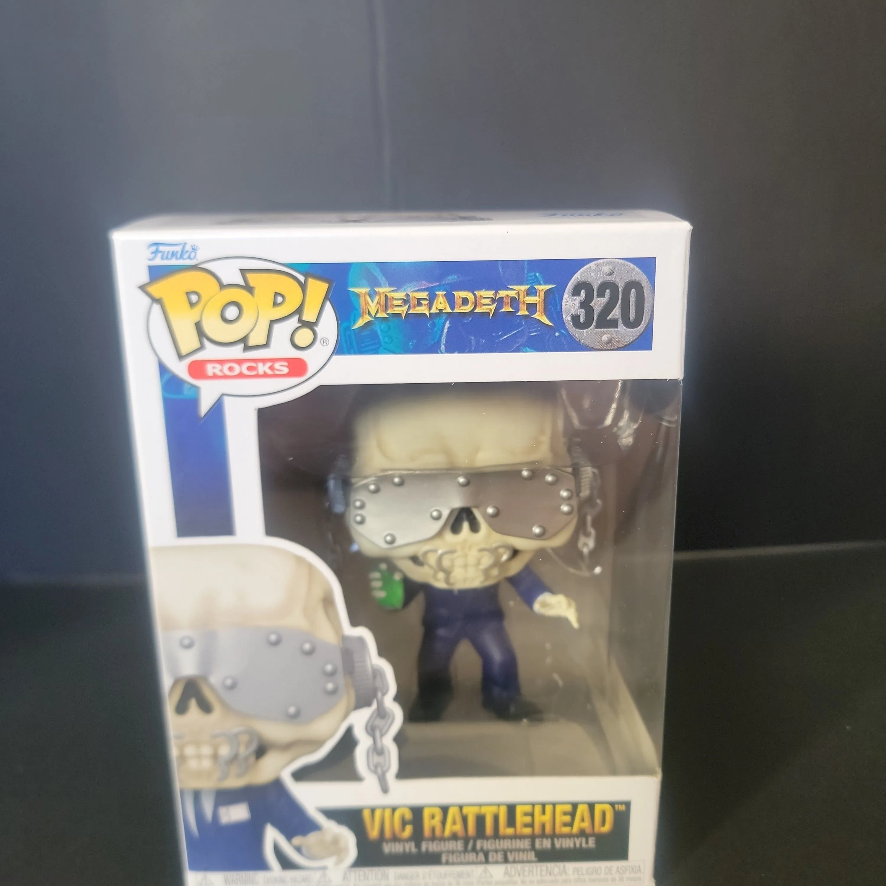 Product image for Megadeth Vic Rattlehead #320 
