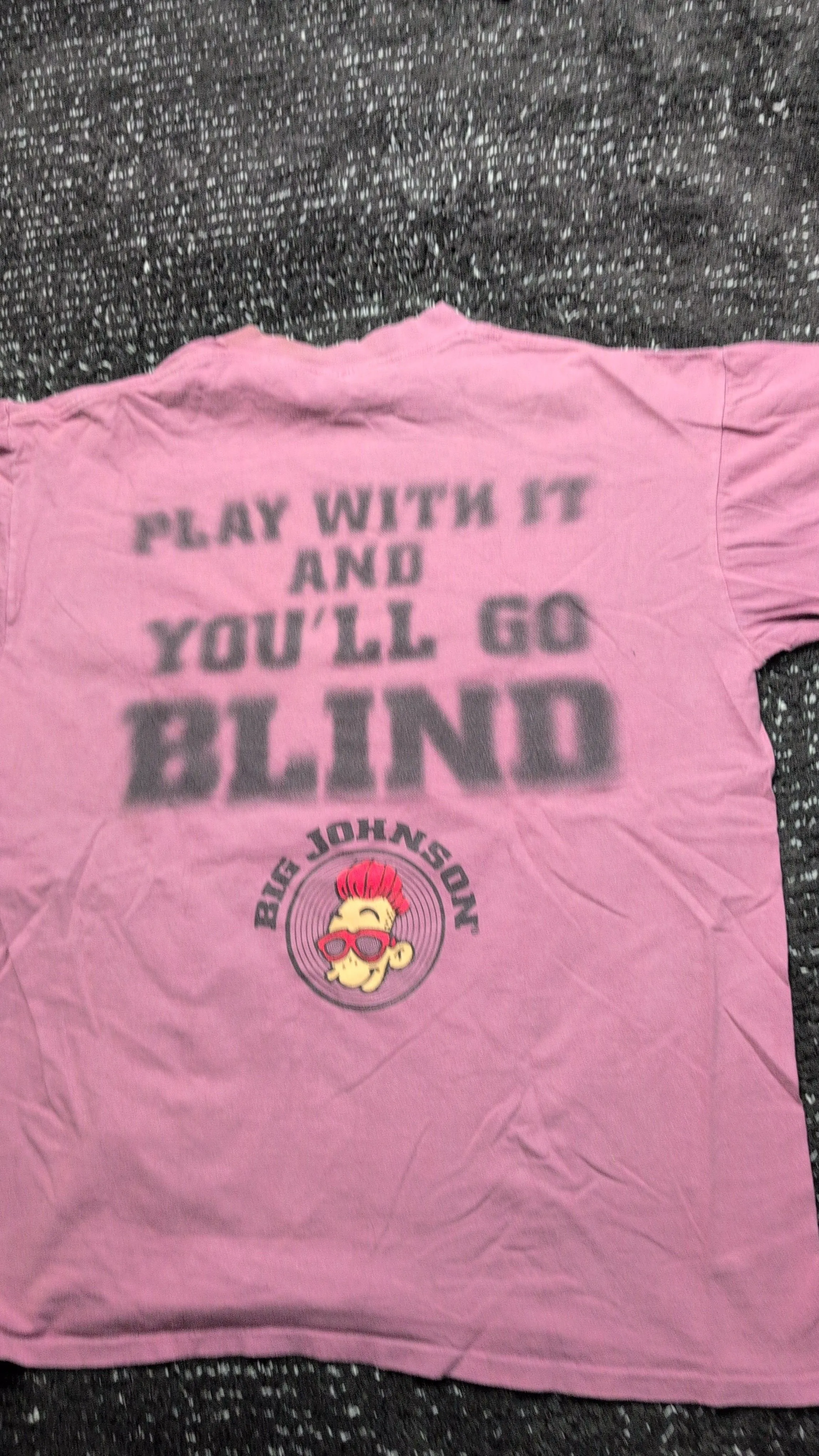 Product image for 90s Big Johnson You'll Go Blind Shirt XL