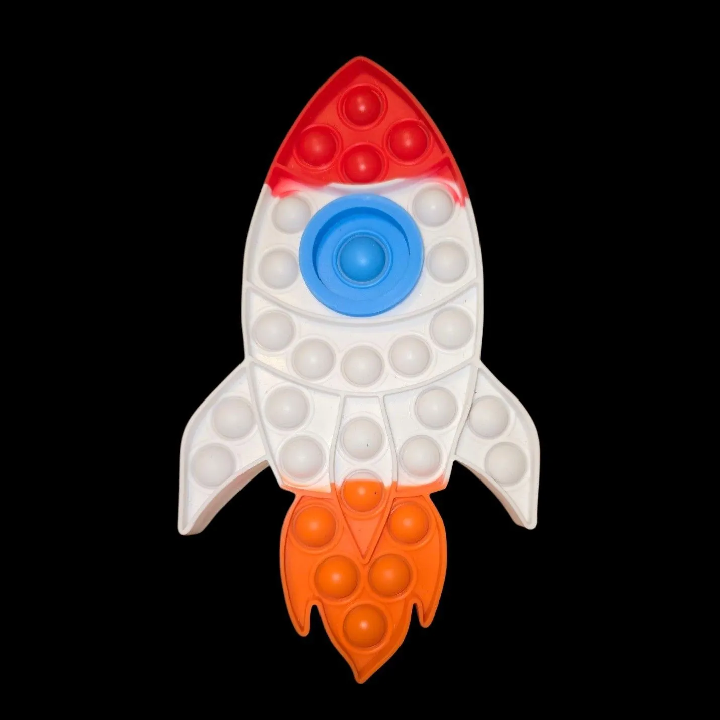 Product image for AU-0158 Pop Push Fidget Rocket Bubble Sensory Toy