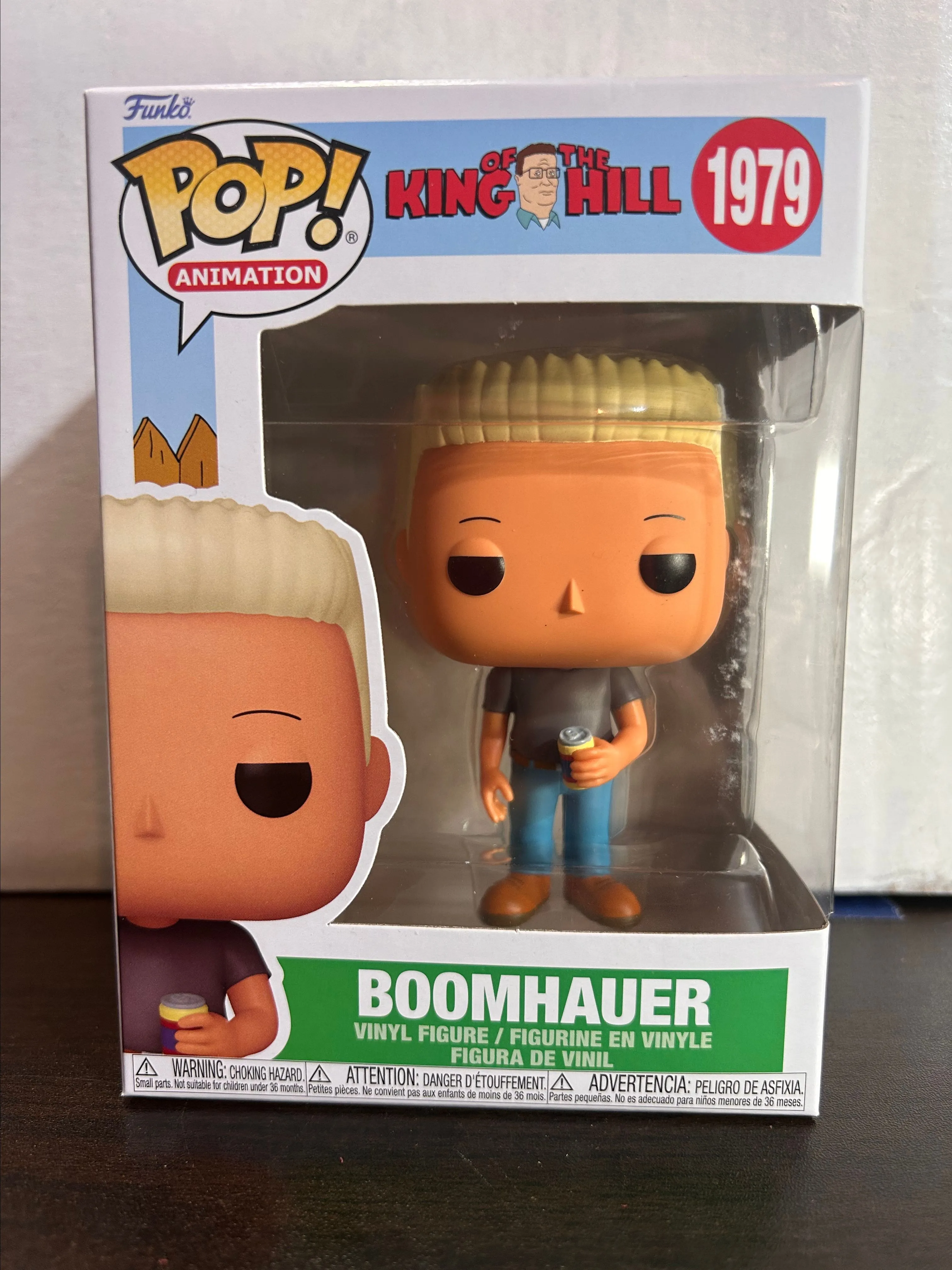 Product image for Boomhauer King of the Hill Animation Funko Pop 1979 With Protector