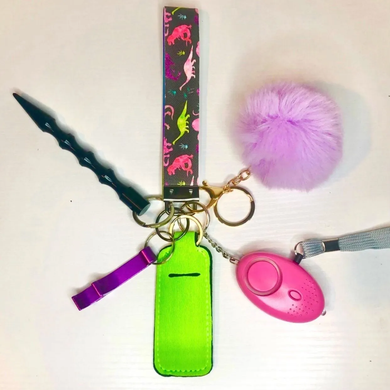 Product image for Dinosaur Adult Safety Keychain