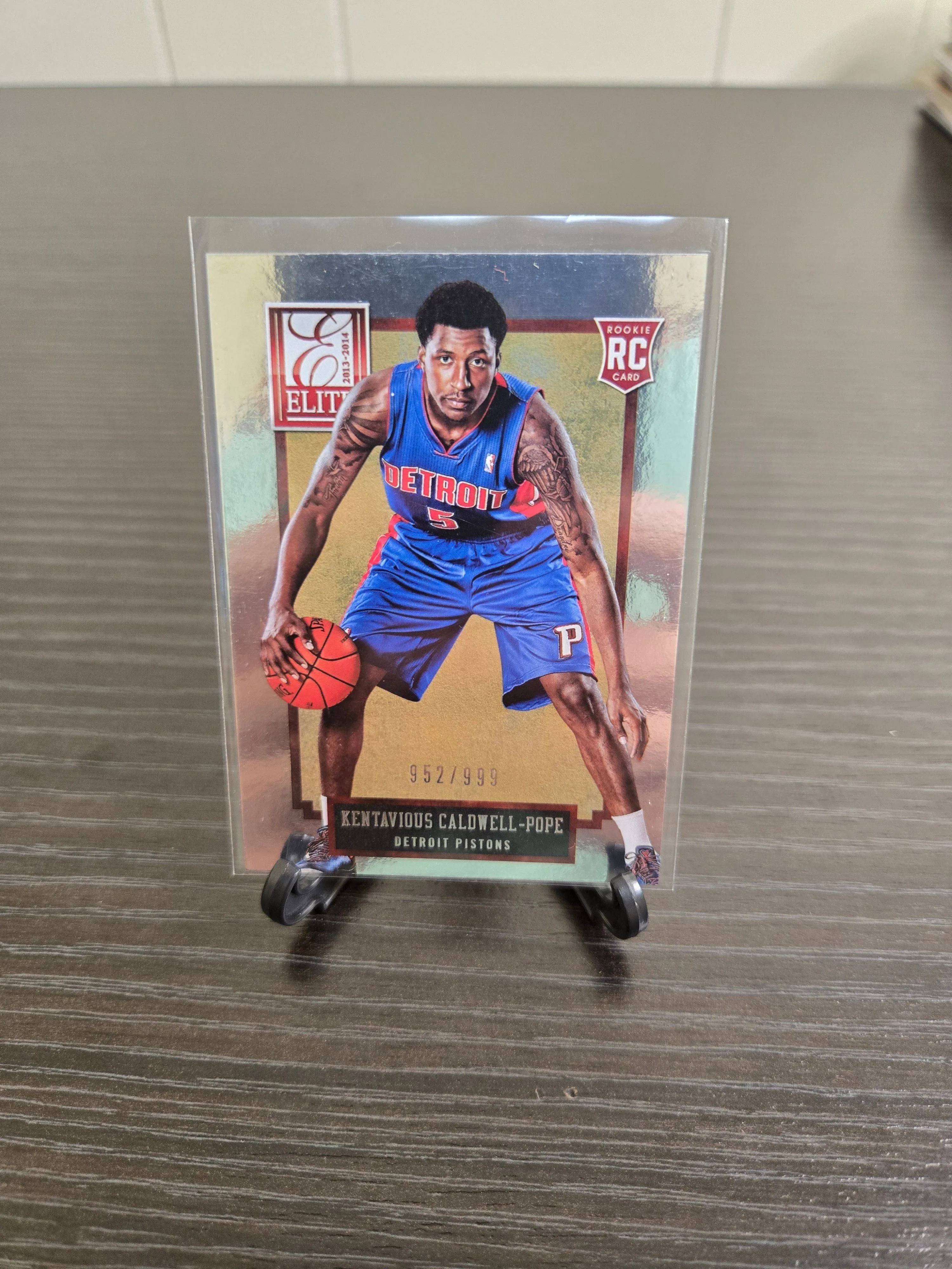Product image for /999 Kentavious Caldwell-Pope Rookie Pistons NBA basketball card