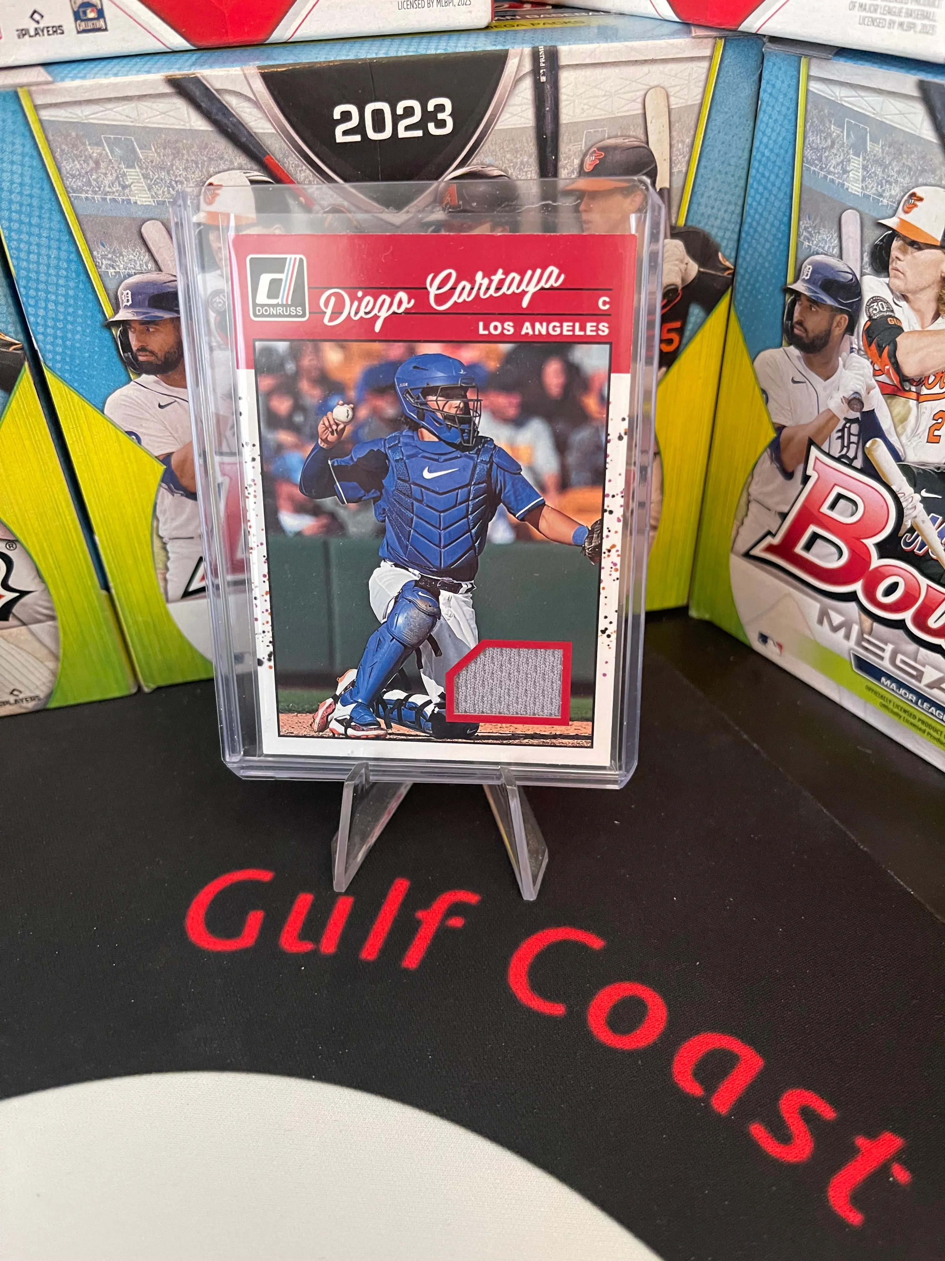 Product image for Diego Cartaya donruss relic patch