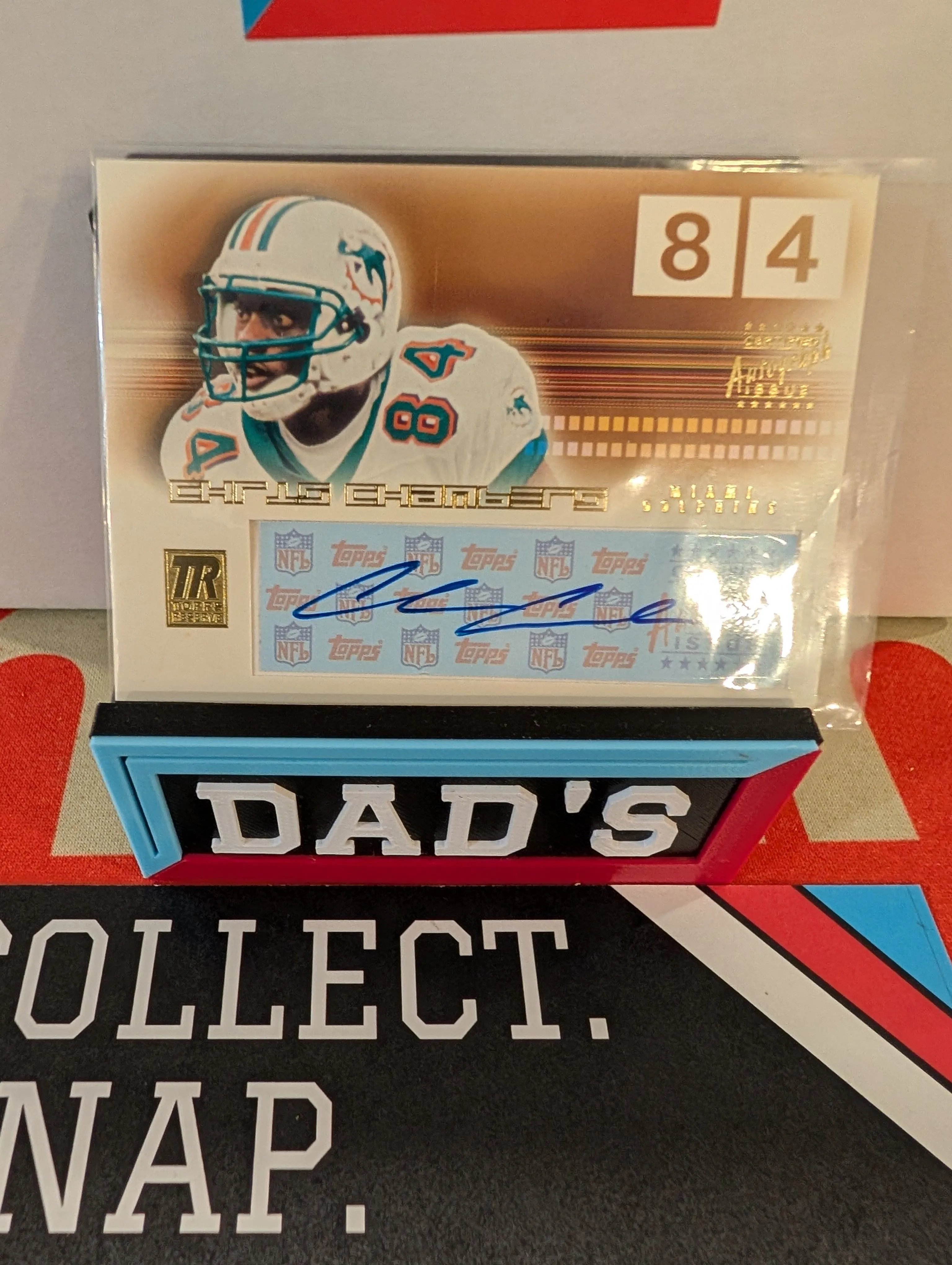 Product image for Topps Reserve Chris Chambers Dolphins Autograph #RA-CC