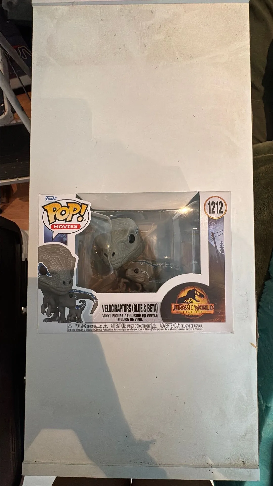 Product image for Velociraptors Blue and Beta funko pop