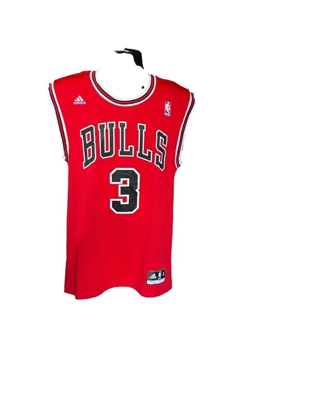 Product image for Men's Adidas Bulls Basketball Jersey Red Size S