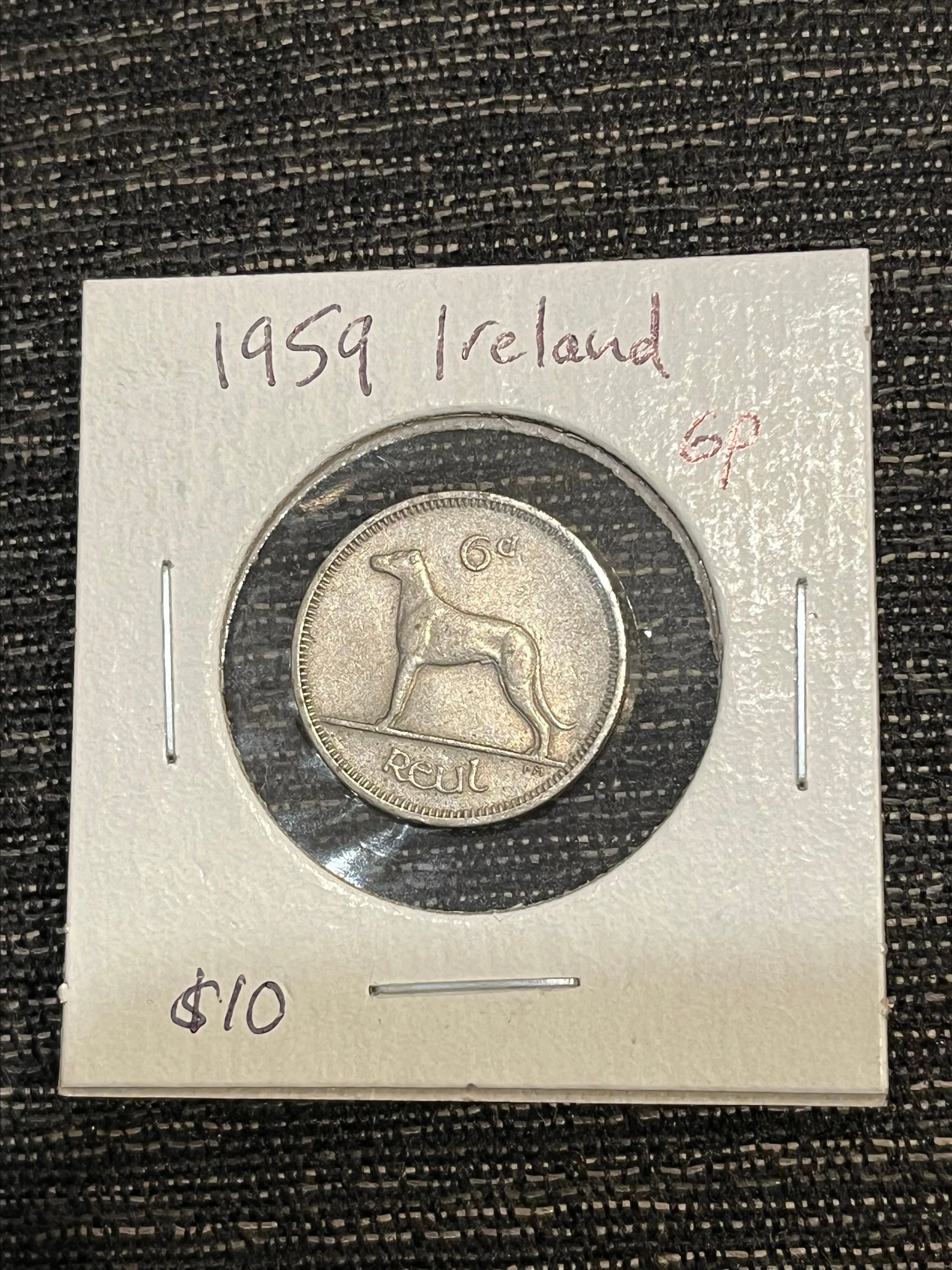 Product image for 1959 6 Pence Ireland - Irish Coin