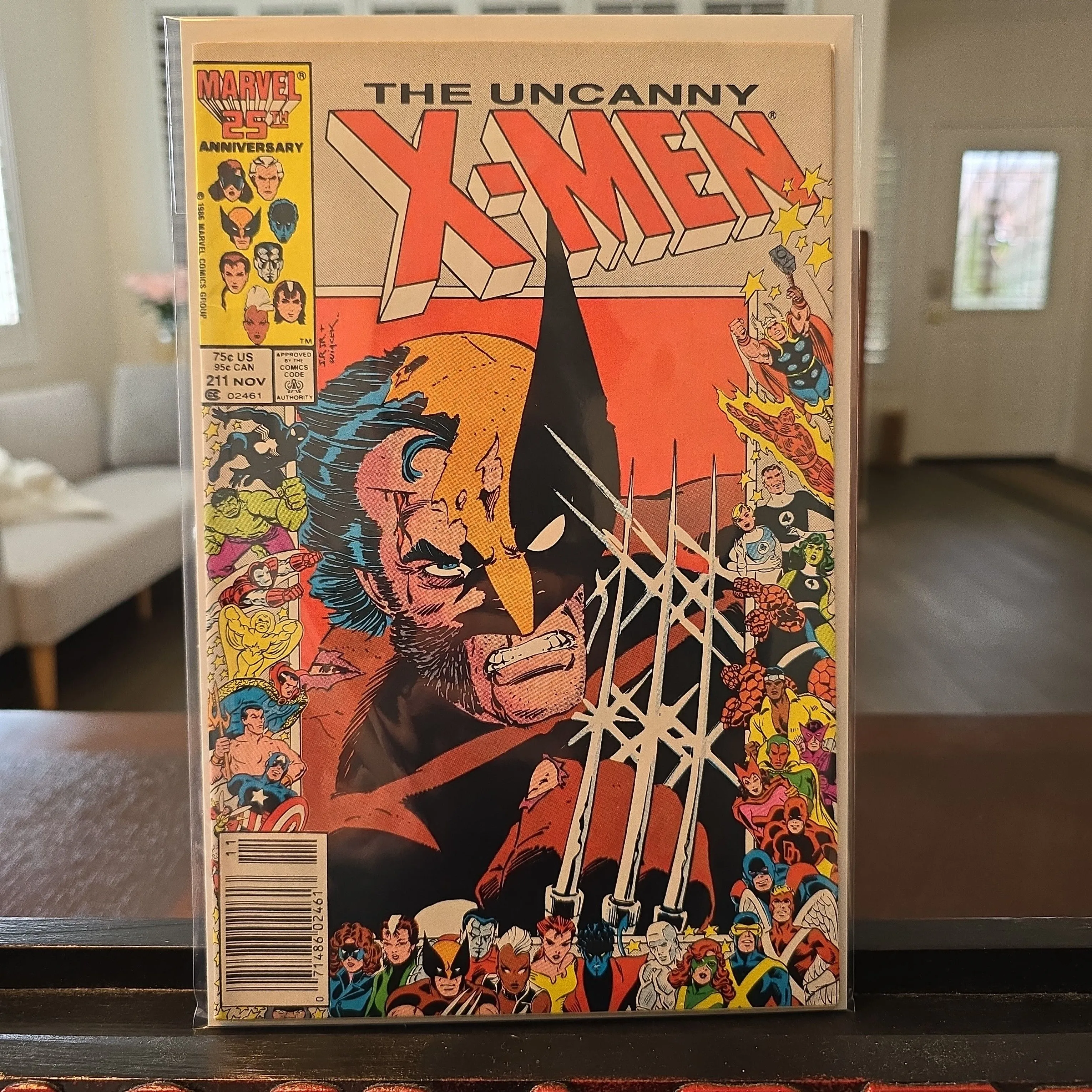 Product image for Uncanny X-Men #211 (6.5/7.0 FN+)