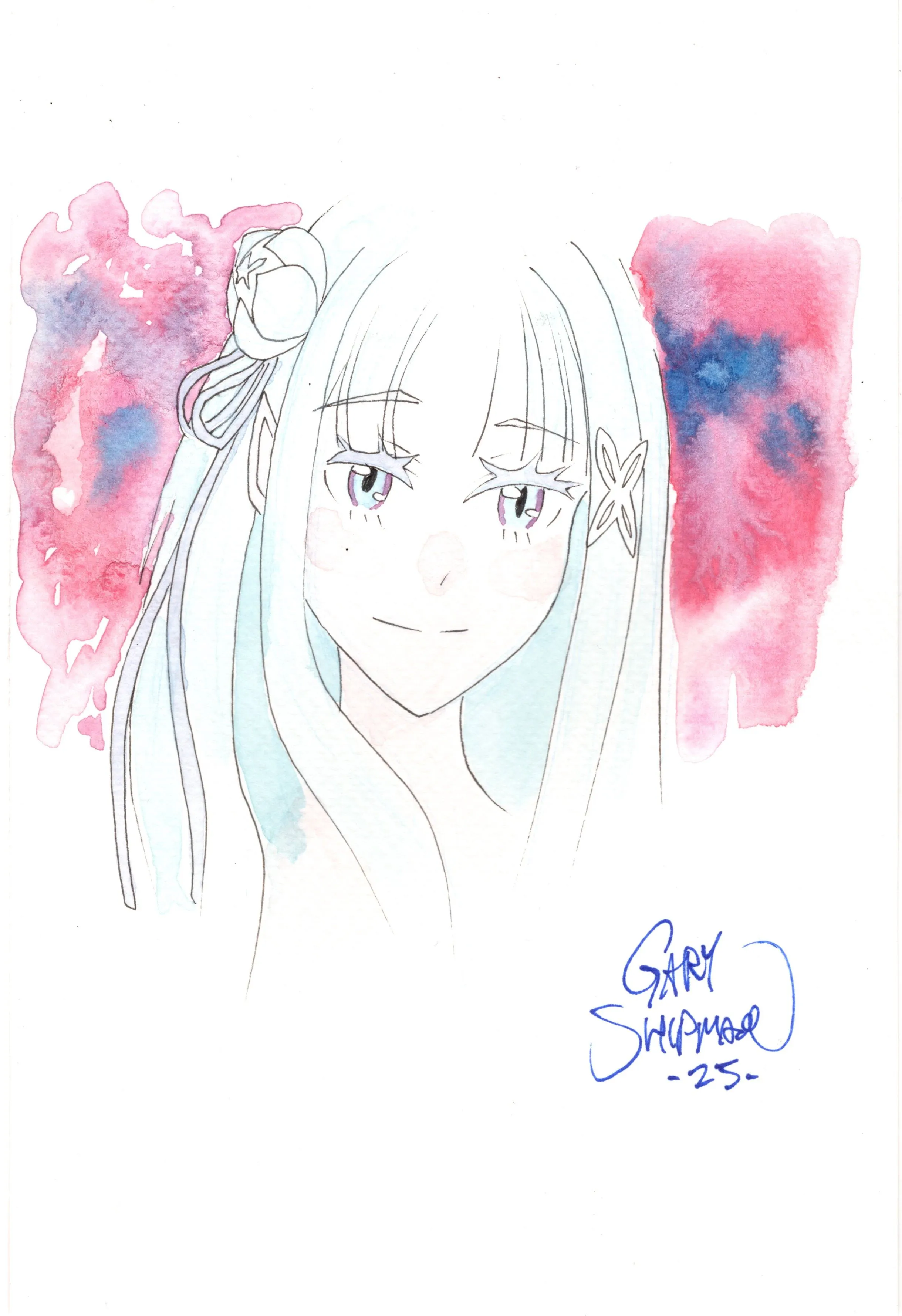 Product image for Original Art 6 x 9" Re:Zero