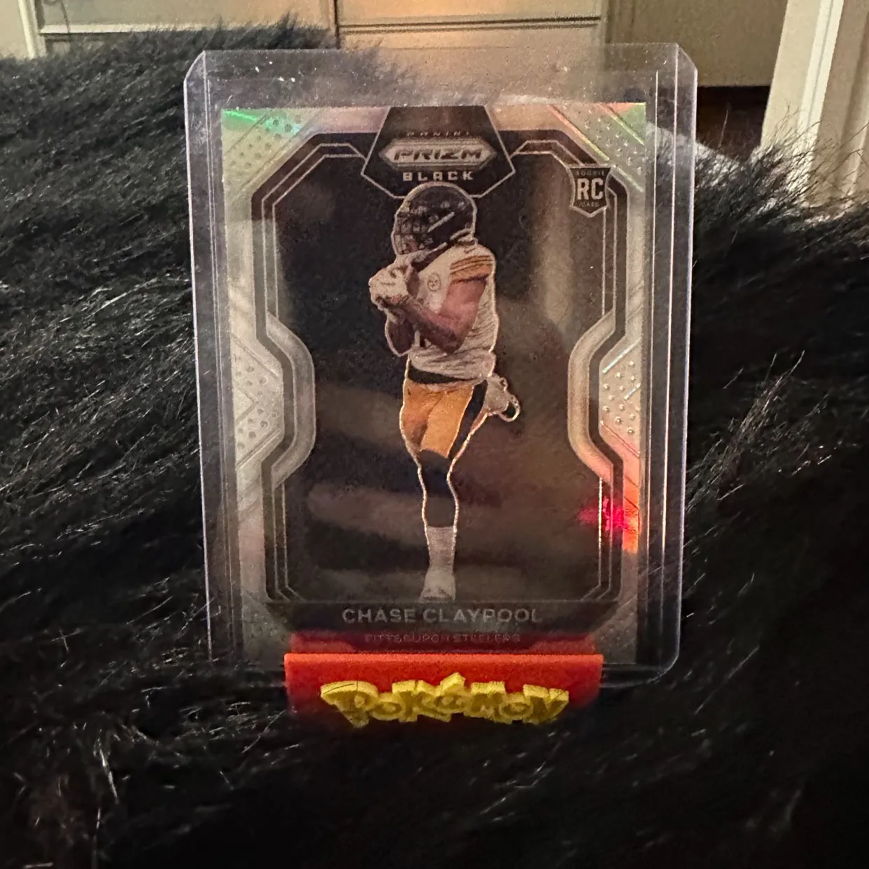 Product image for Chase Claypool prizm black RC # pb-13