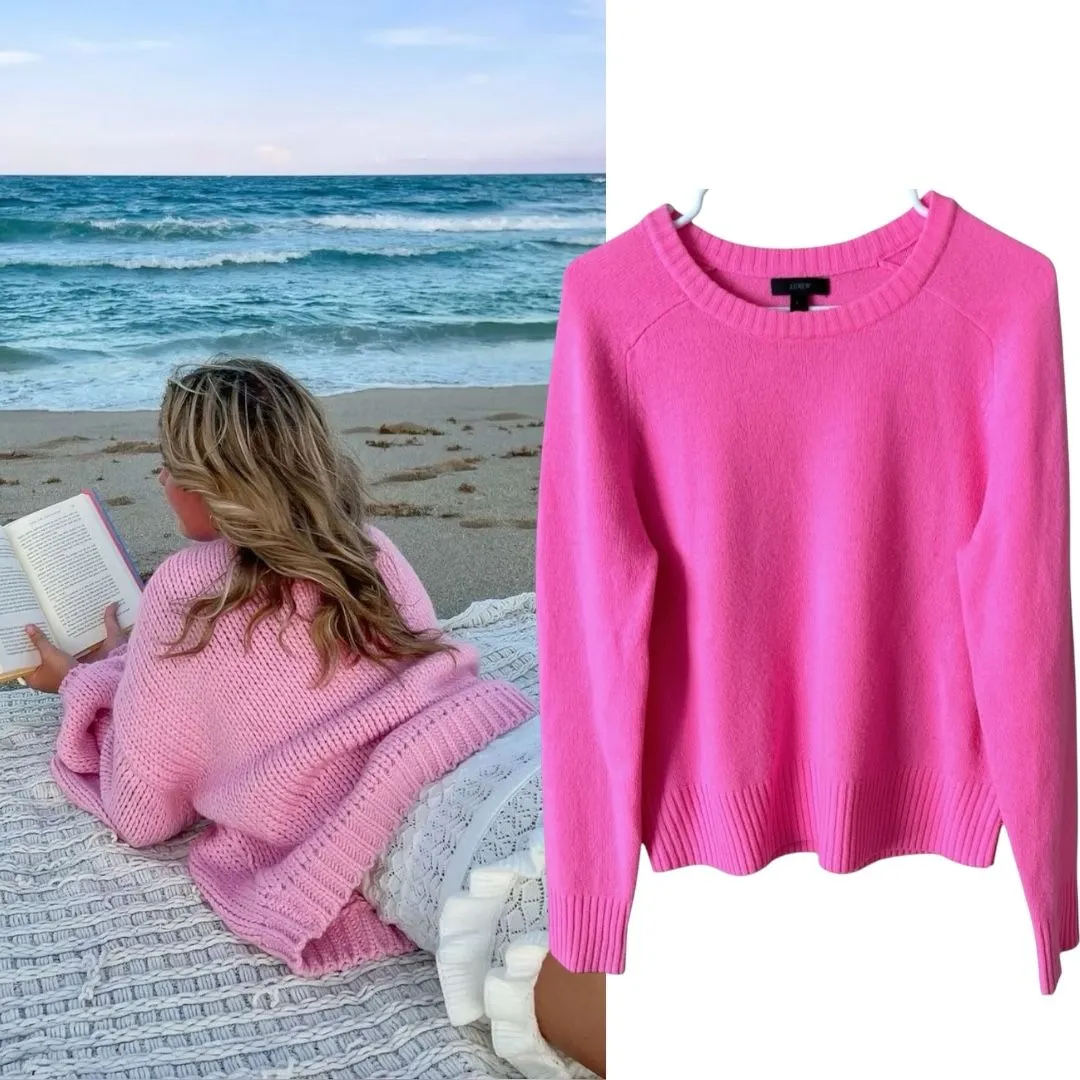 Product image for 49. J.Crew 100% Wool Crewneck Sweater Large
