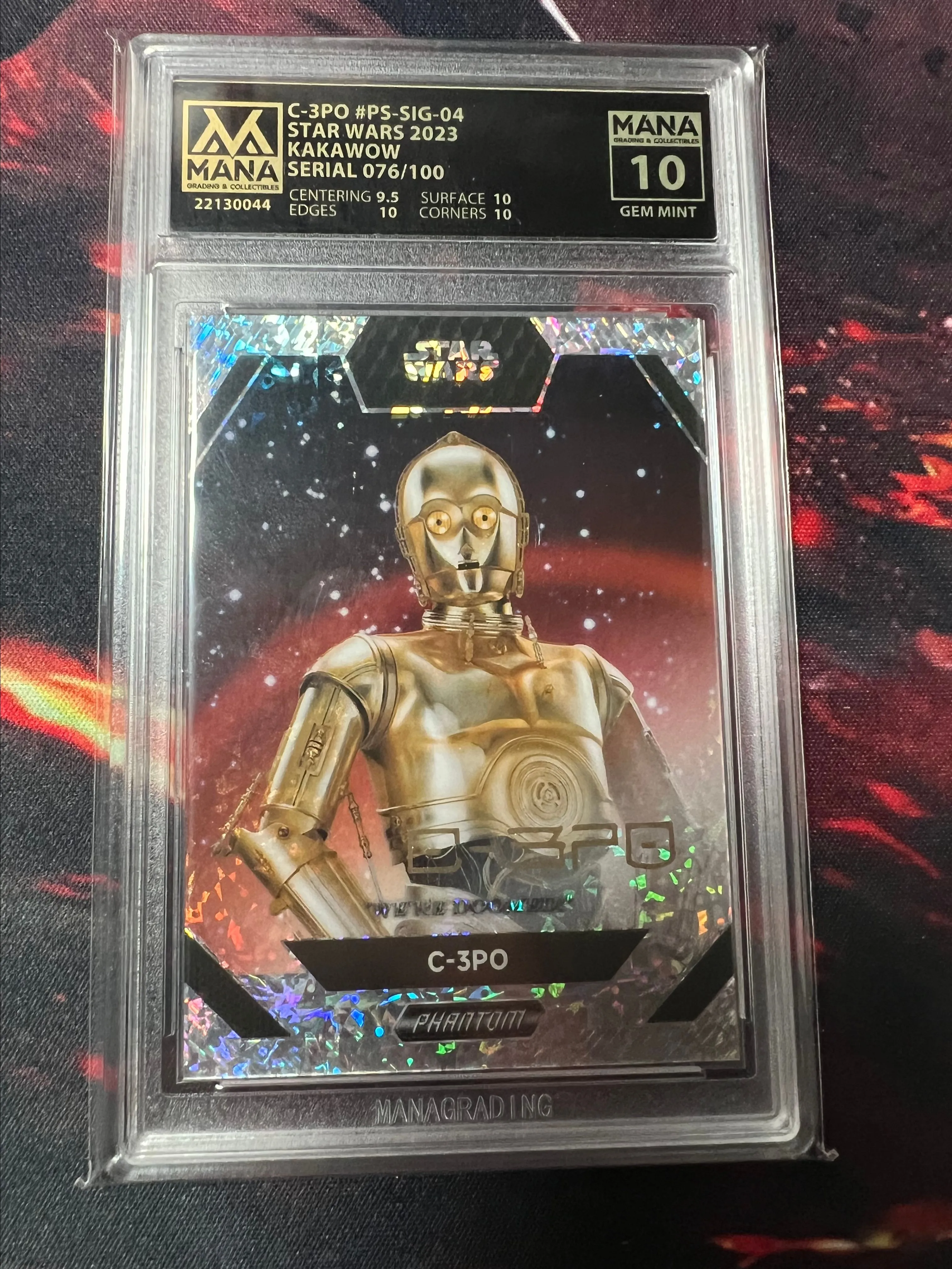 Product image for Slab- 23 Kakawow C-3PO Script Art