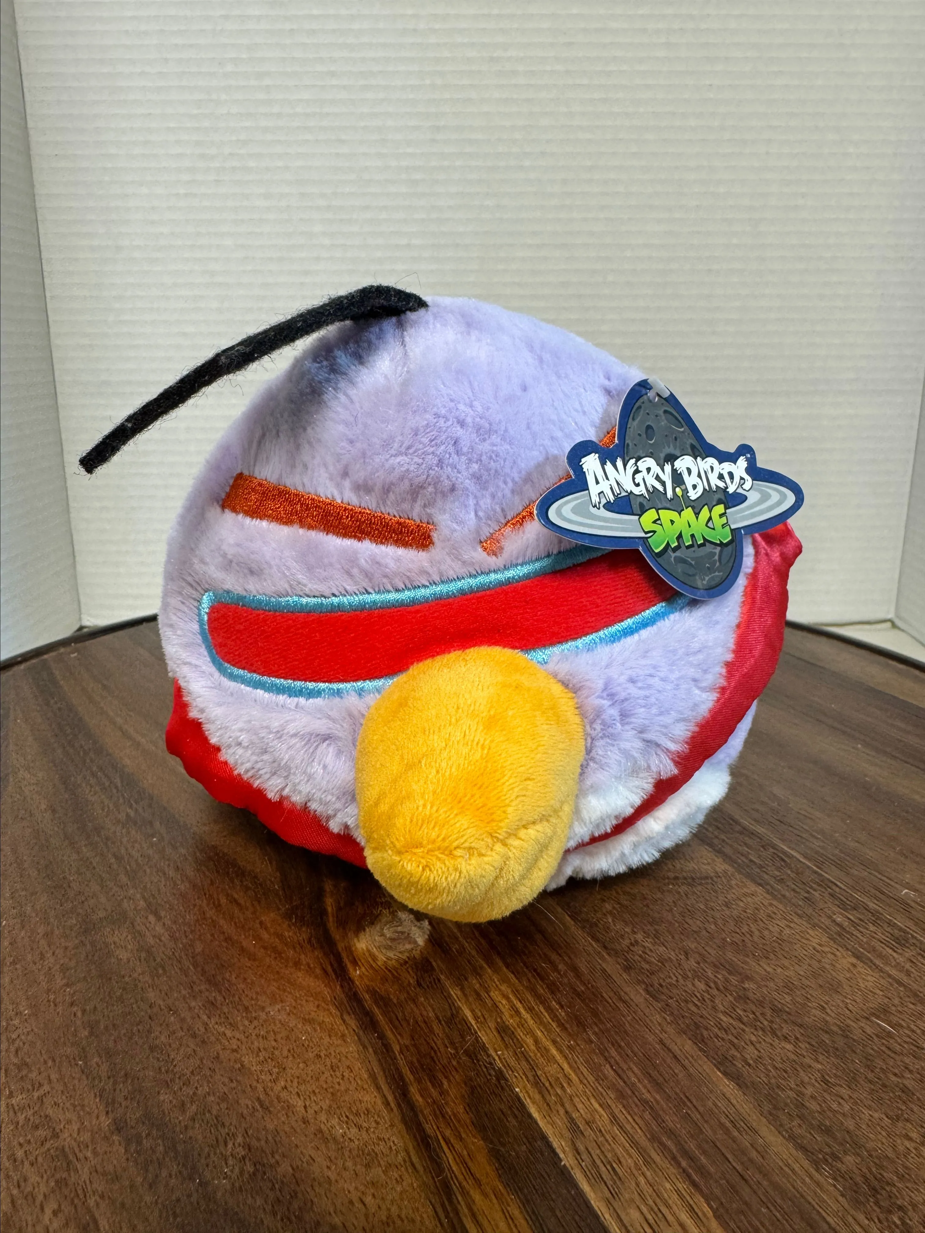 Product image for Angry Birds space laser 7 inch purple bird plush