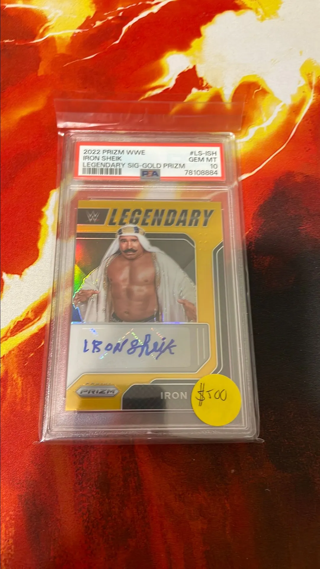 Product image for Iron Sheik Gold Prizm Auto