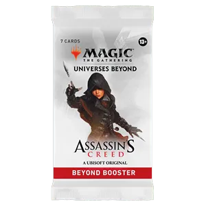 Product image for Magic: The Gathering - 3x Universes Beyond: Assassin's Creed - Beyond Booster - EN