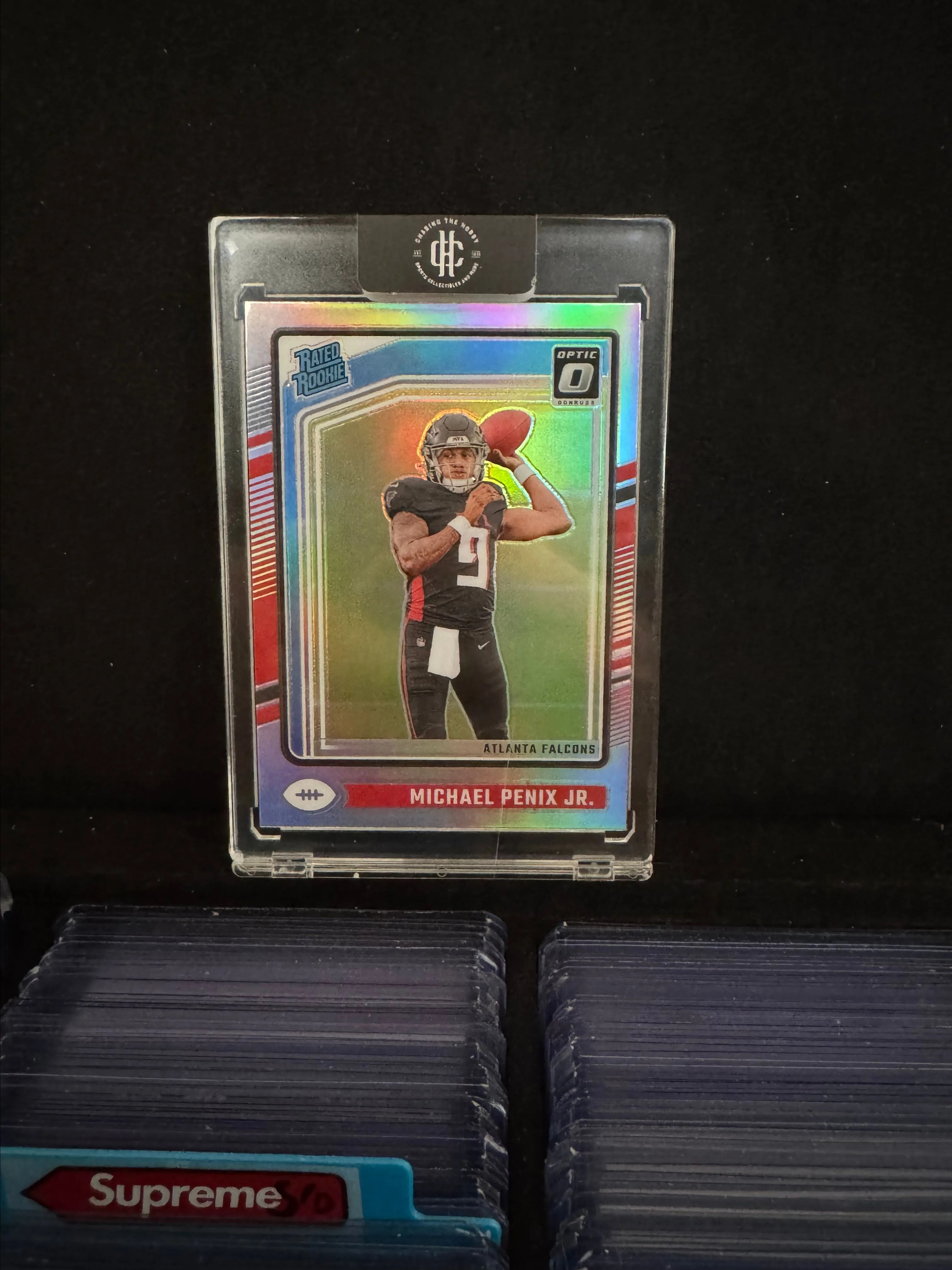 Product image for 2024 Donruss Optic Michael Penix Jr. Holo Rated Rookie